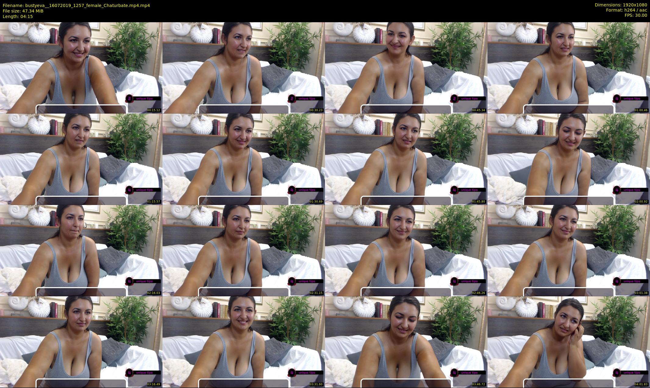 bustyeva_ — 5 minute Chaturbate female cam show recording, 1080p, Jul 16, 2019