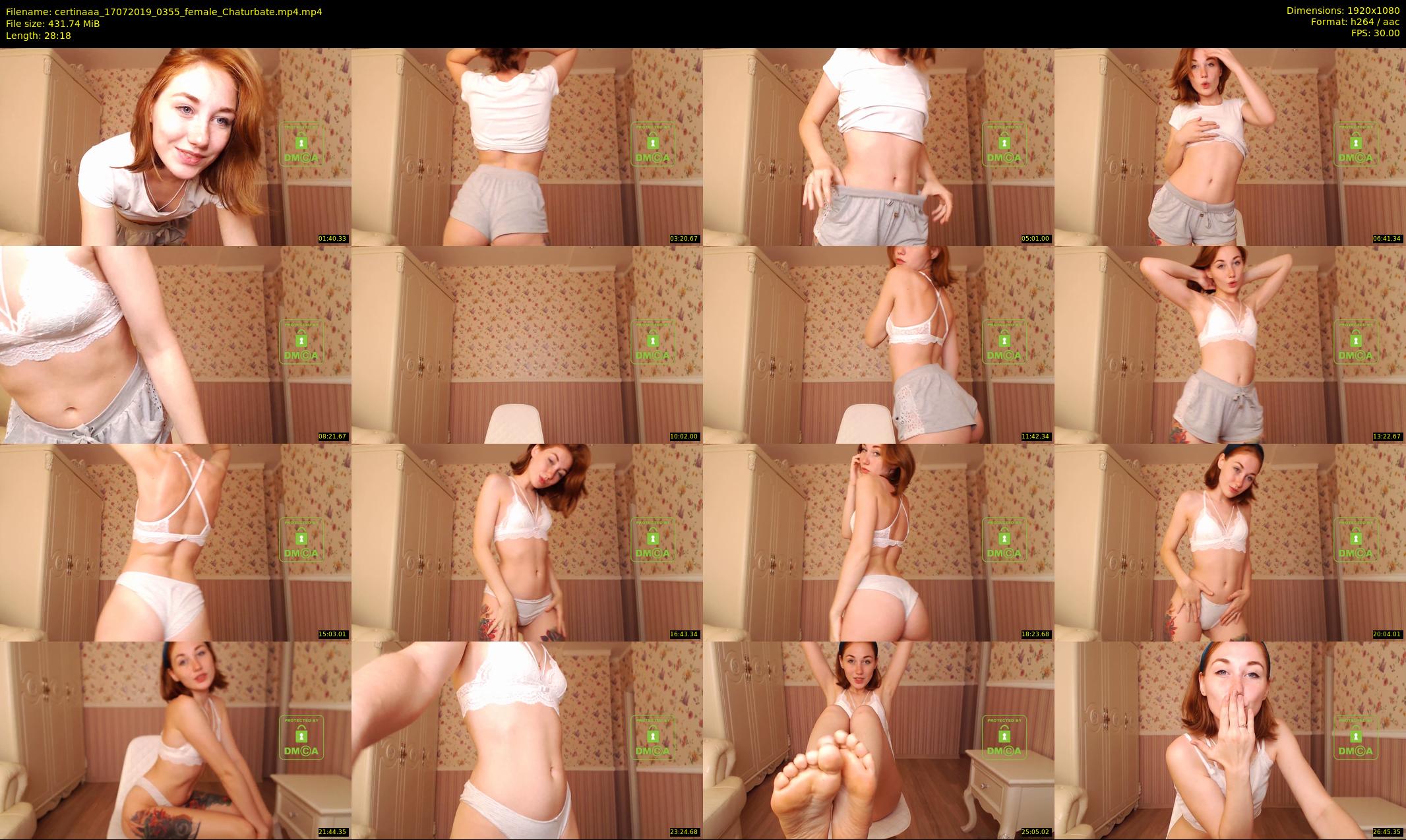 certinaaa — 29 minute Chaturbate female cam show recording, 1080p, Jul 17, 2019