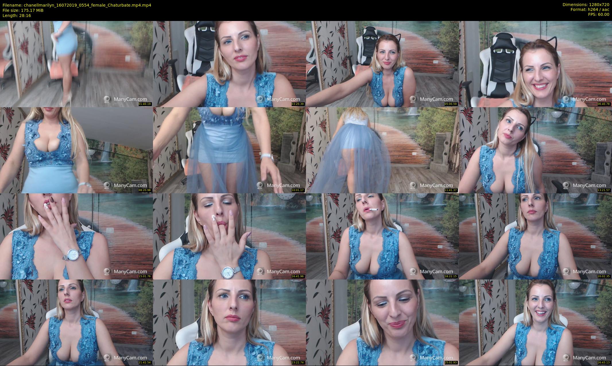 chanellmarilyn — 29 minute Chaturbate female cam show recording, 720p, Jul 16, 2019