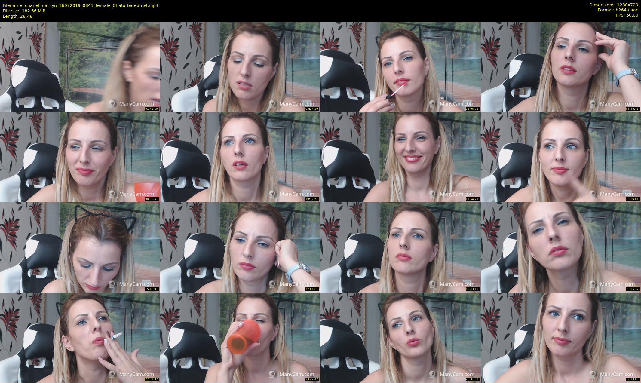 chanellmarilyn — 29 minute Chaturbate female cam show recording, 720p, Jul 16, 2019