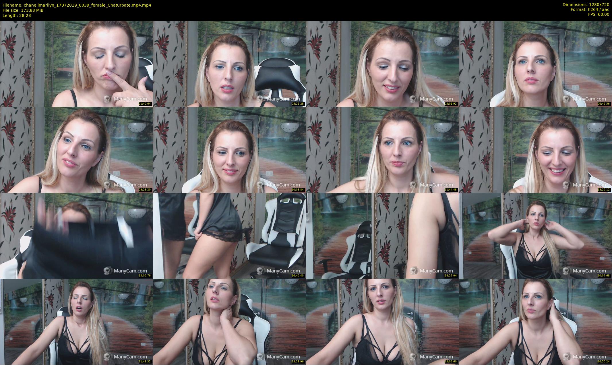 chanellmarilyn — 29 minute Chaturbate female cam show recording, 720p, Jul 17, 2019