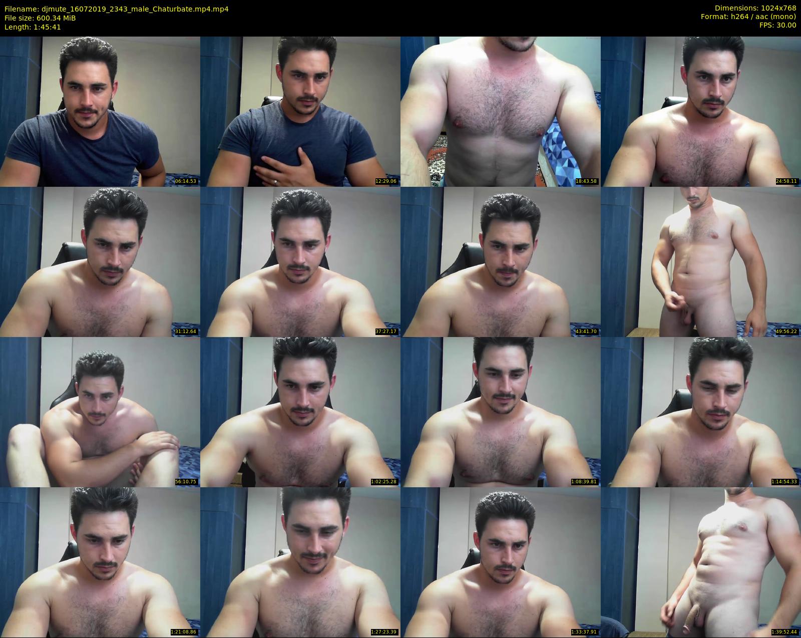 djmute — 106 minute Chaturbate male cam show recording, 720p, Jul 16, 2019