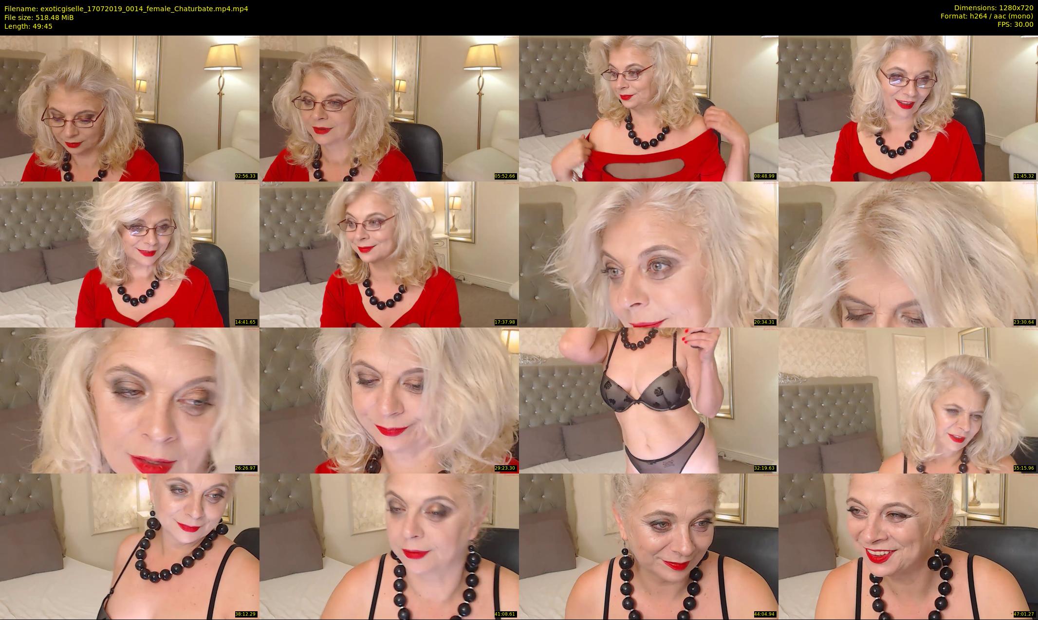 exoticgiselle — 50 minute Chaturbate female cam show recording, 720p, Jul 17, 2019