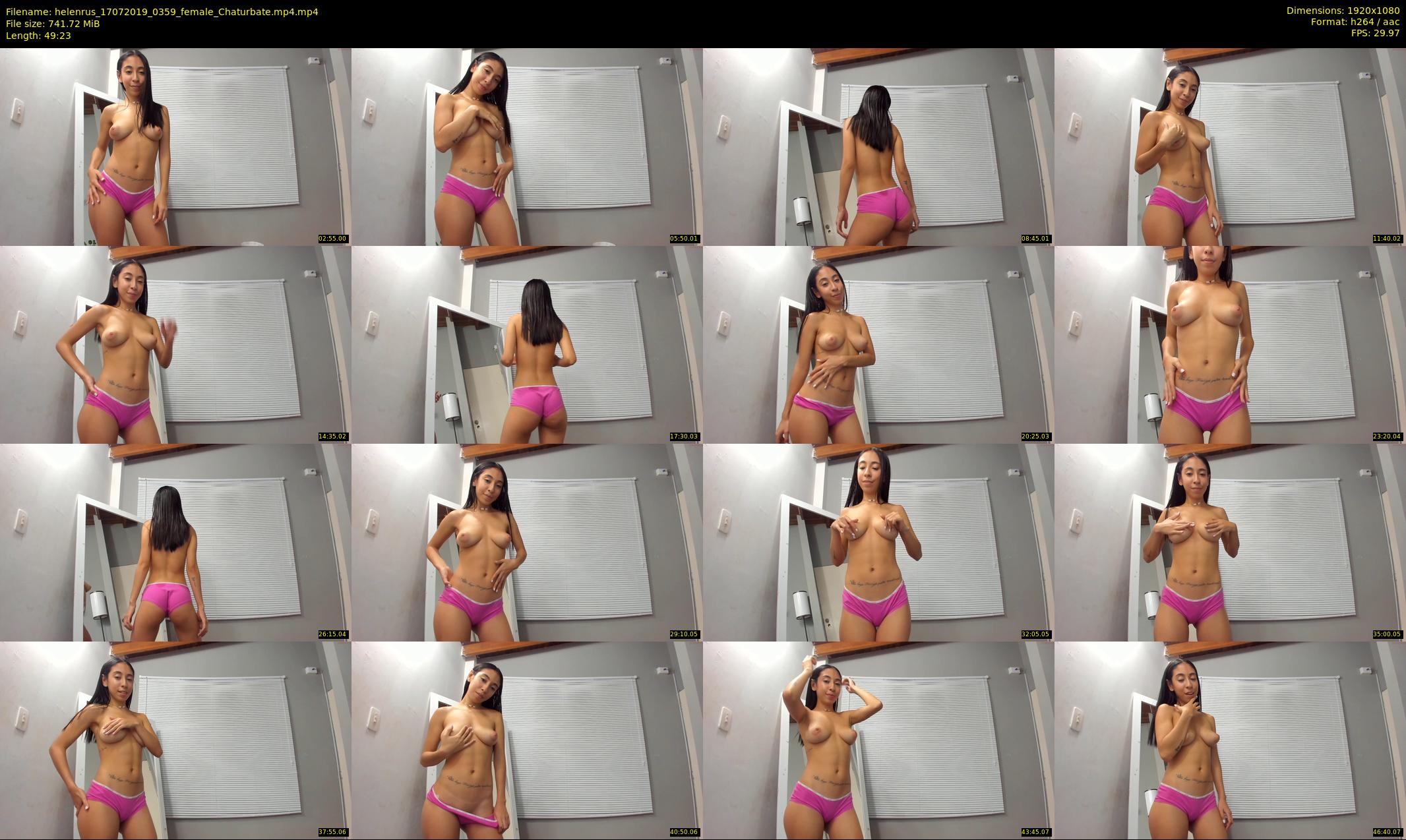 helenrus — 50 minute Chaturbate female cam show recording, 1080p, Jul 17, 2019