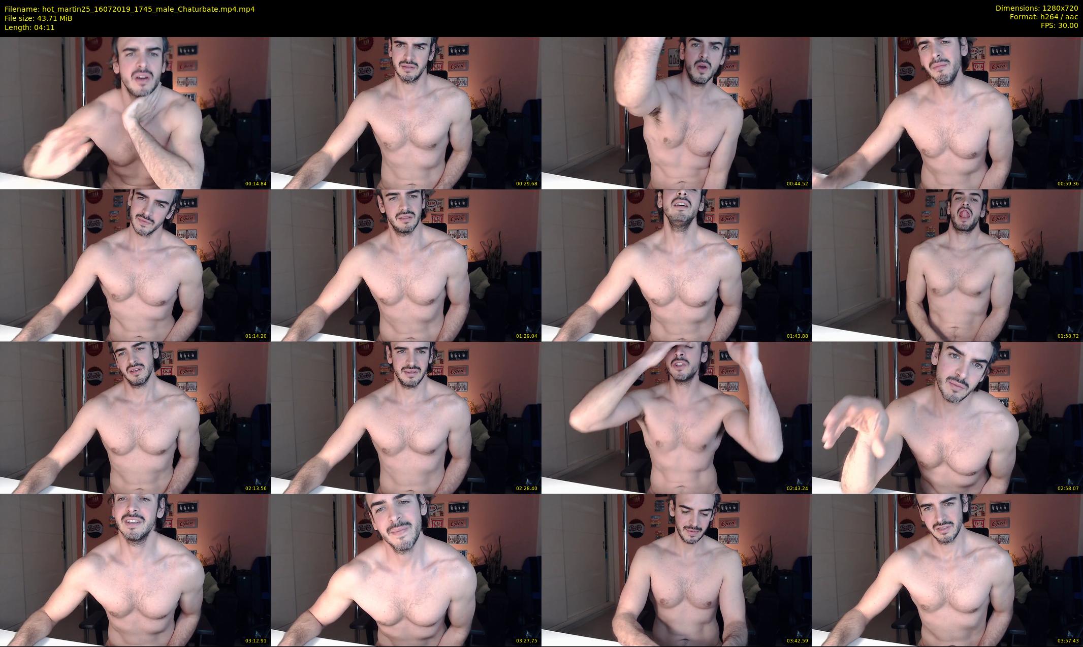 hot_martin25 — 5 minute Chaturbate male cam show recording, 720p, Jul 16, 2019