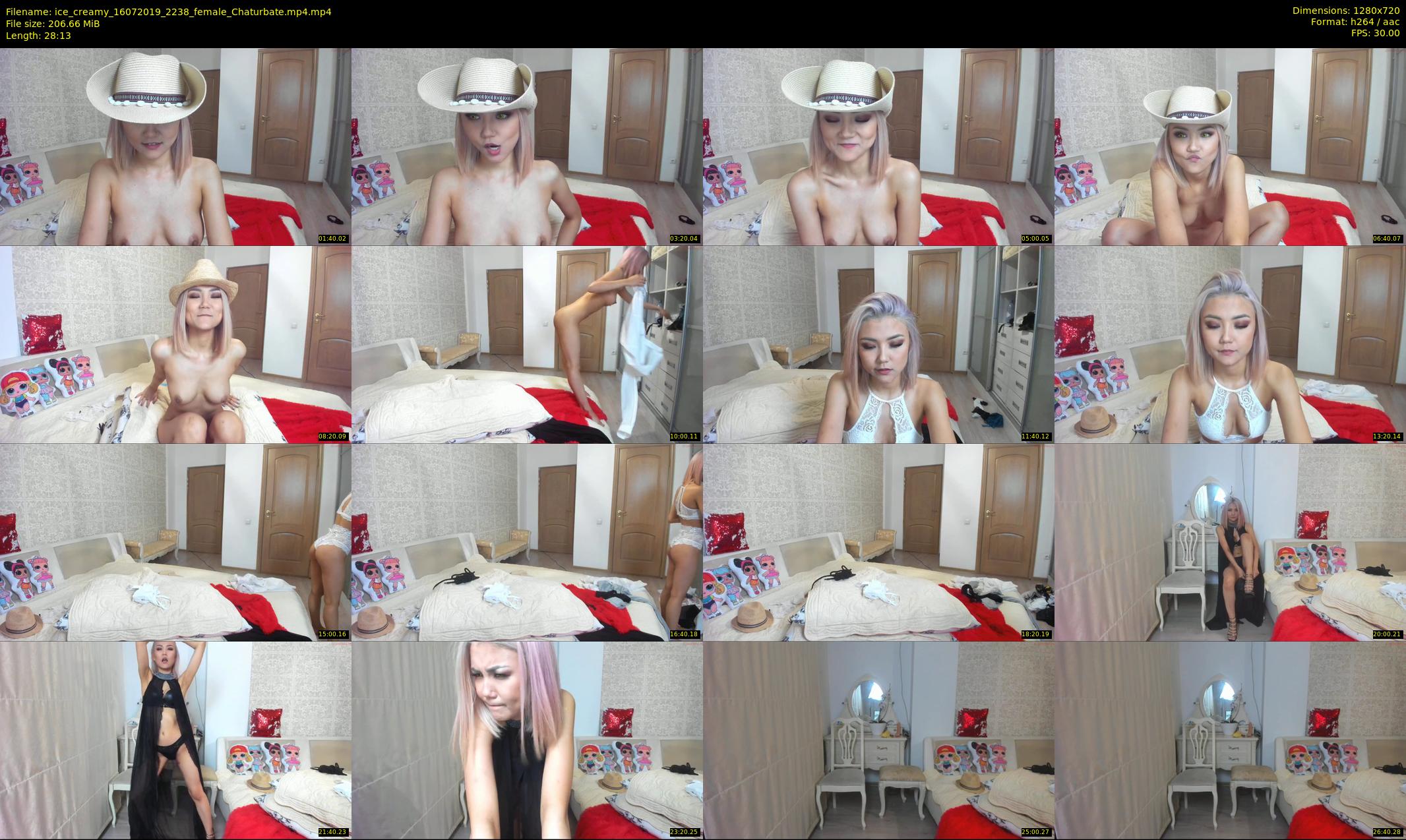ice_creamy — 29 minute Chaturbate female cam show recording, 720p, Jul 16, 2019