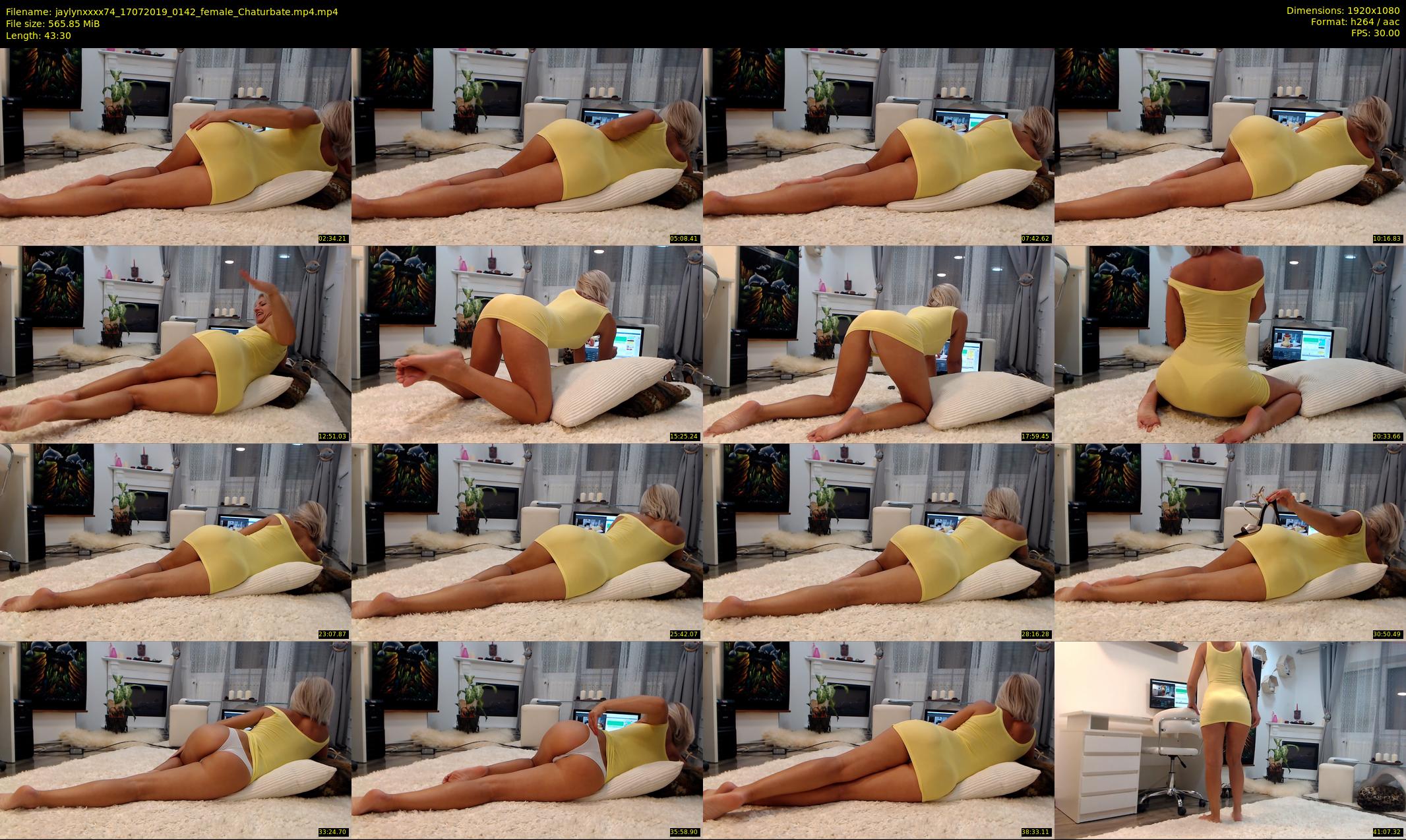 jaylynxxxx74 — 44 minute Chaturbate female cam show recording, 1080p, Jul 17, 2019