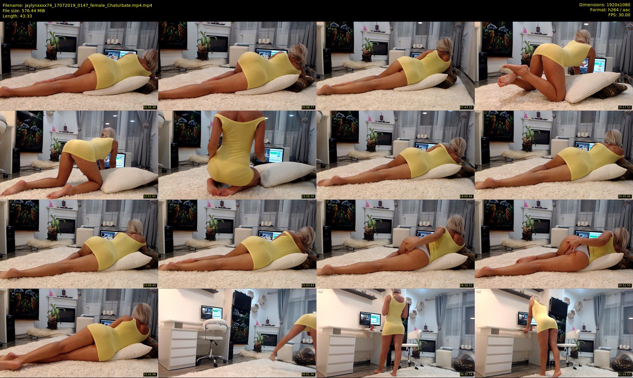 jaylynxxxx74 — 44 minute Chaturbate female cam show recording, 1080p, Jul 17, 2019