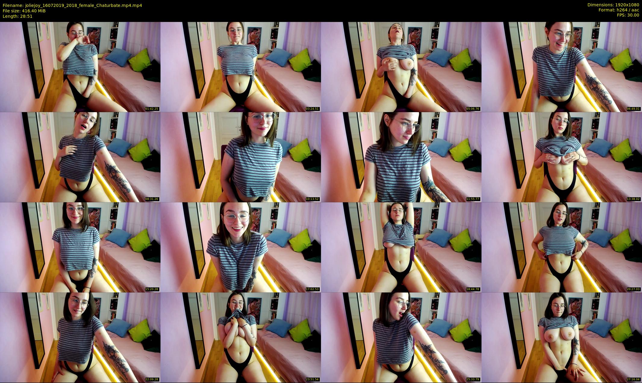 joliejoy — 29 minute Chaturbate female cam show recording, 1080p, Jul 16, 2019