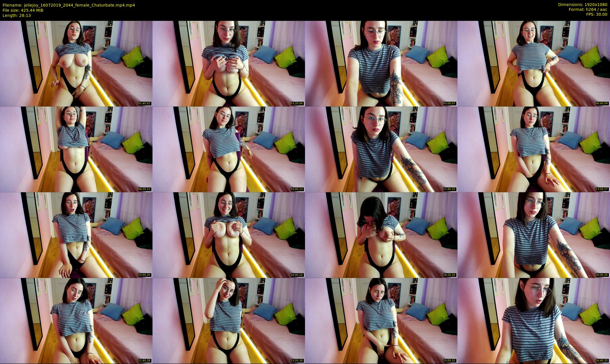 joliejoy — 29 minute Chaturbate female cam show recording, 1080p, Jul 16, 2019