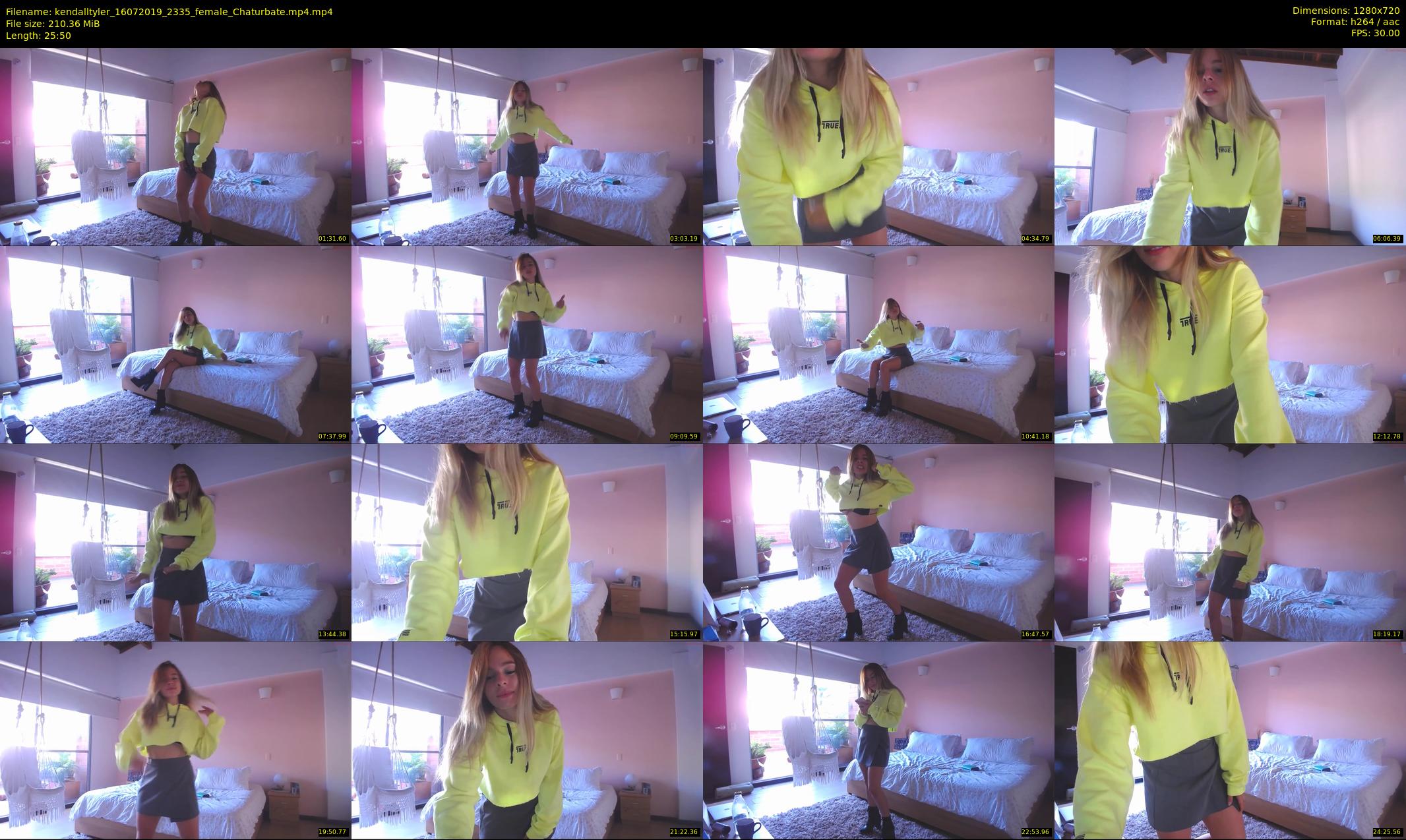 kendalltyler — 26 minute Chaturbate female cam show recording, 720p, Jul 16, 2019