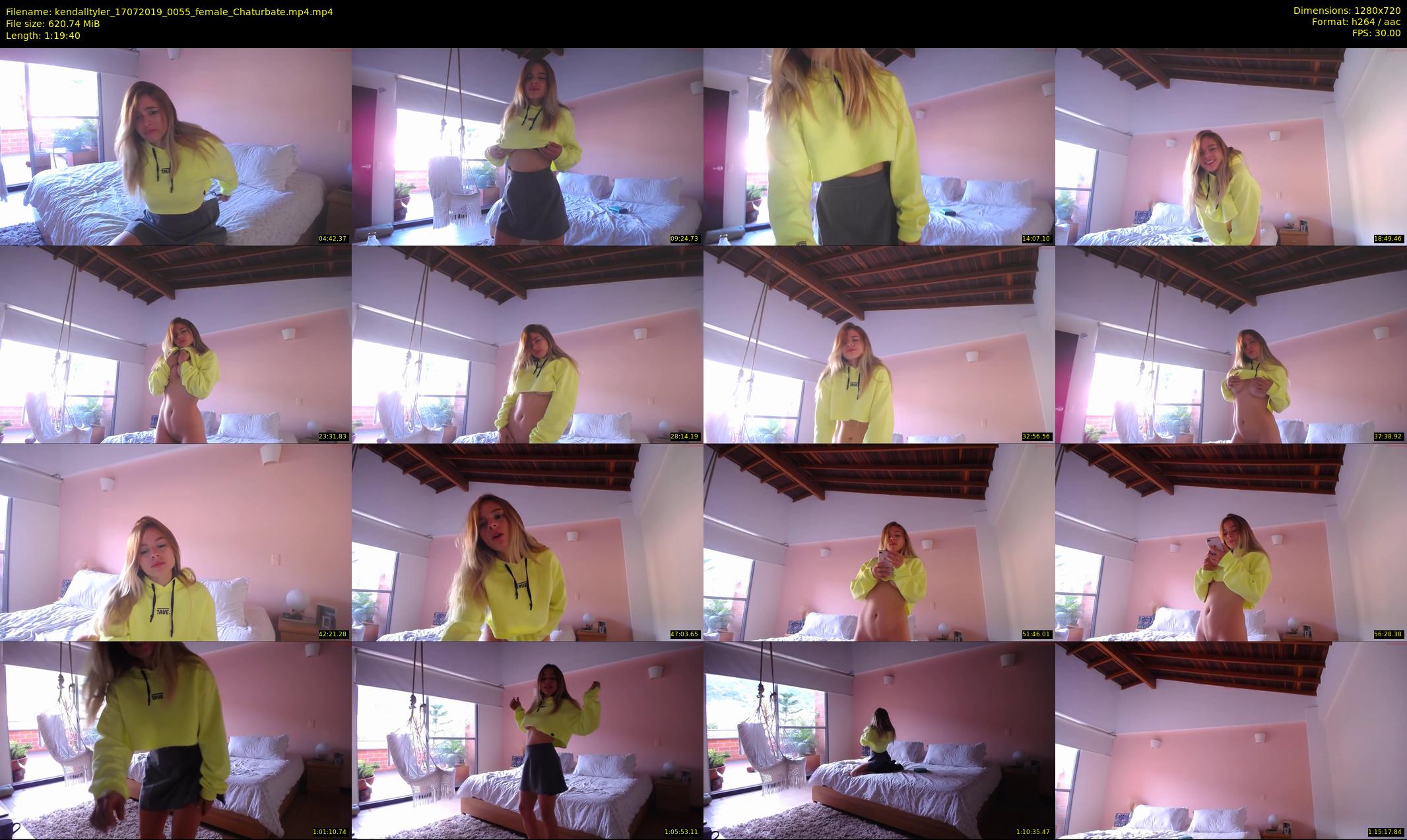 kendalltyler — 80 minute Chaturbate female cam show recording, 720p, Jul 17, 2019