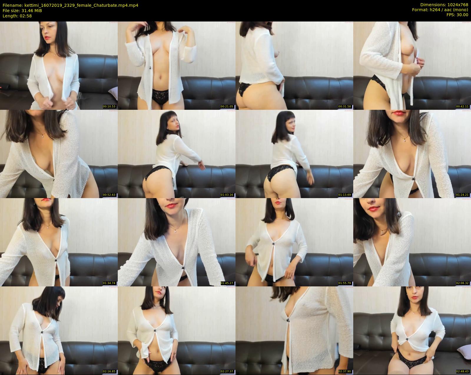 kettimi — 3 minute Chaturbate female cam show recording, 720p, Jul 16, 2019