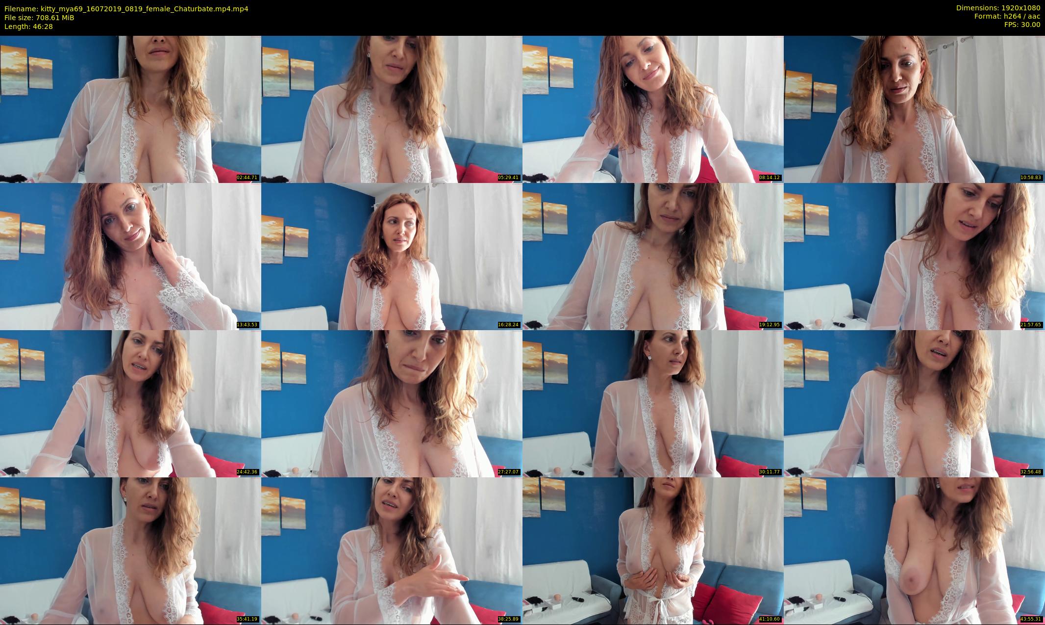 kitty_mya69 — 47 minute Chaturbate female cam show recording, 1080p, Jul 16, 2019