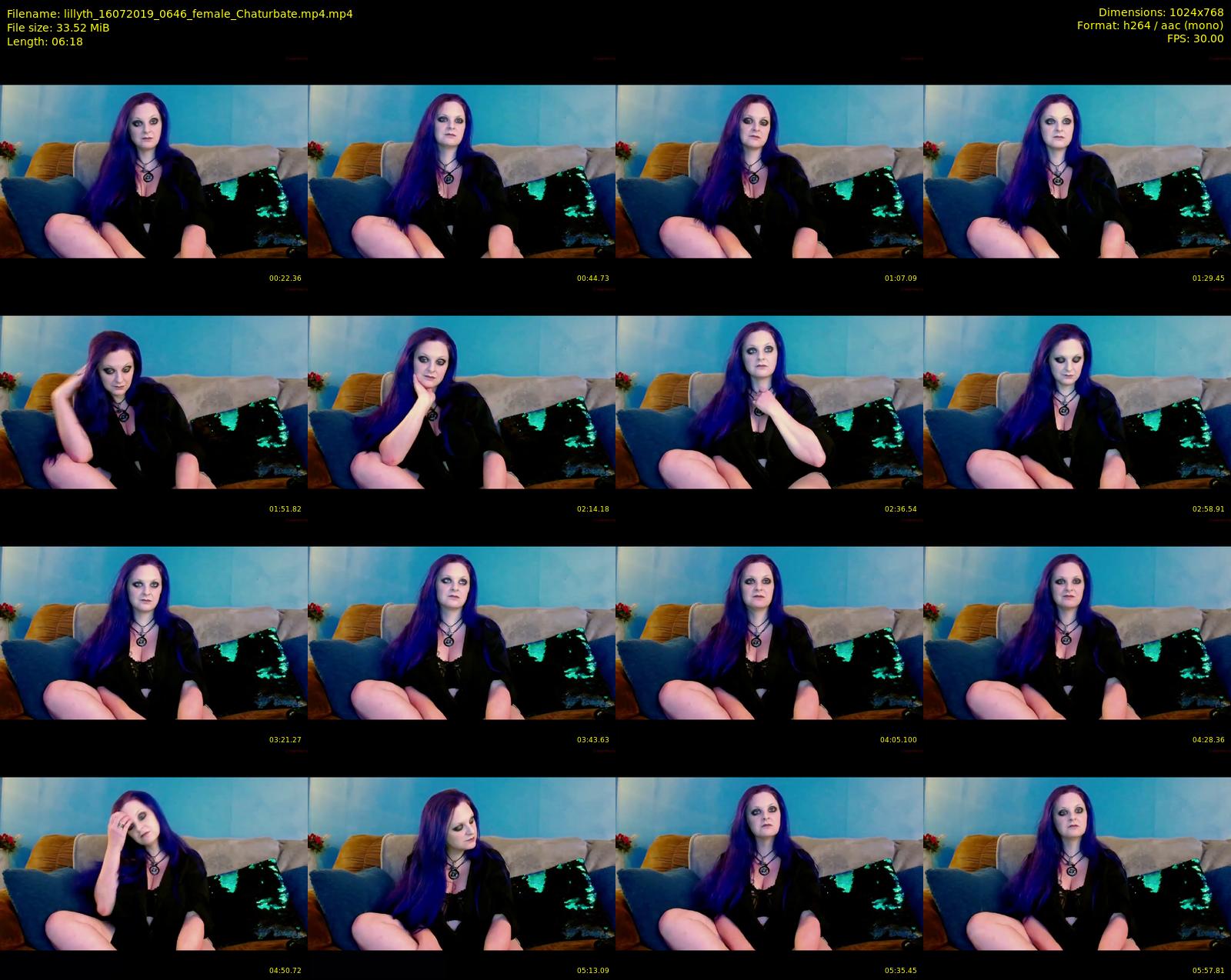 lillyth — 7 minute Chaturbate female cam show recording, 720p, Jul 16, 2019