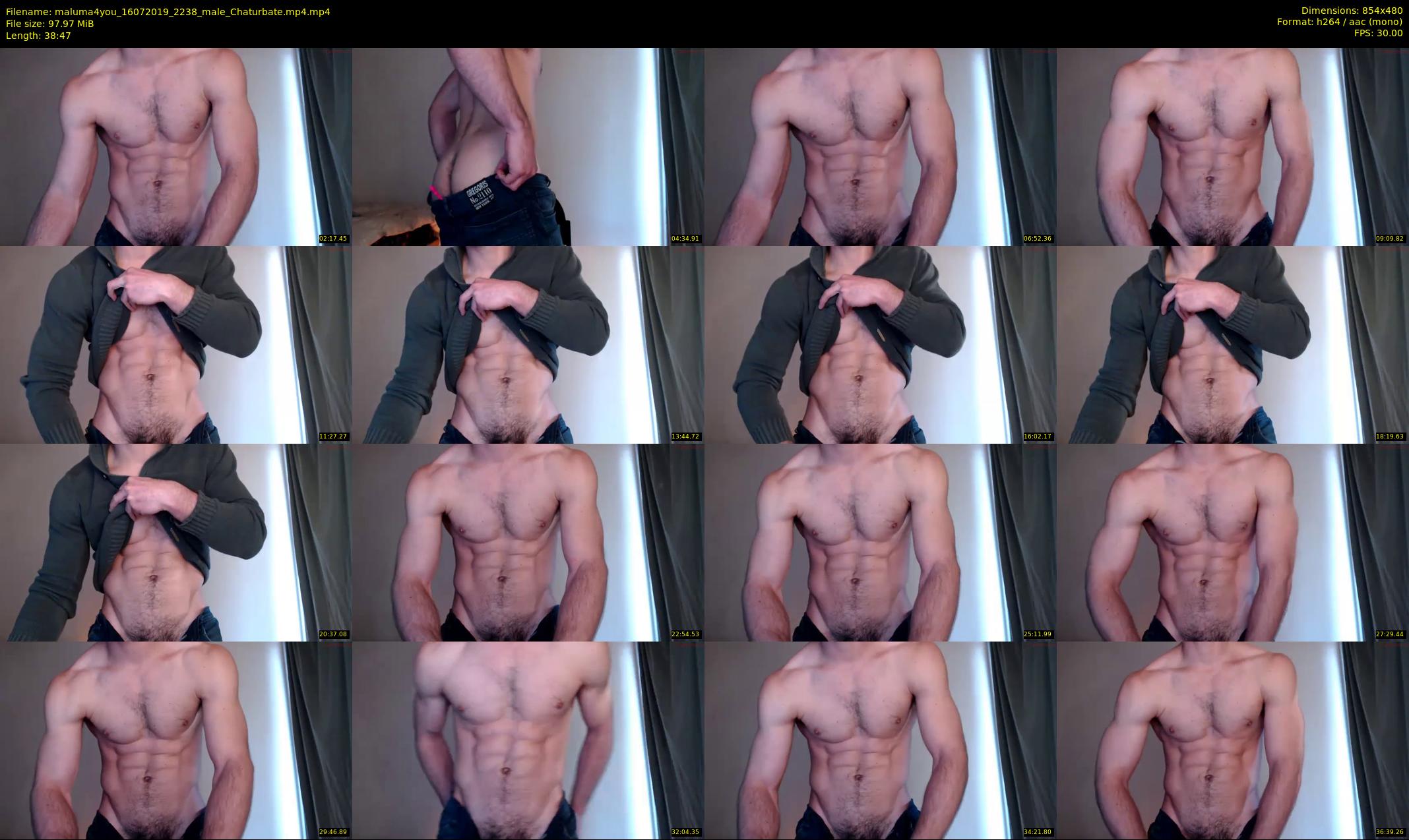 maluma4you — 39 minute Chaturbate male cam show recording, 480p, Jul 16, 2019