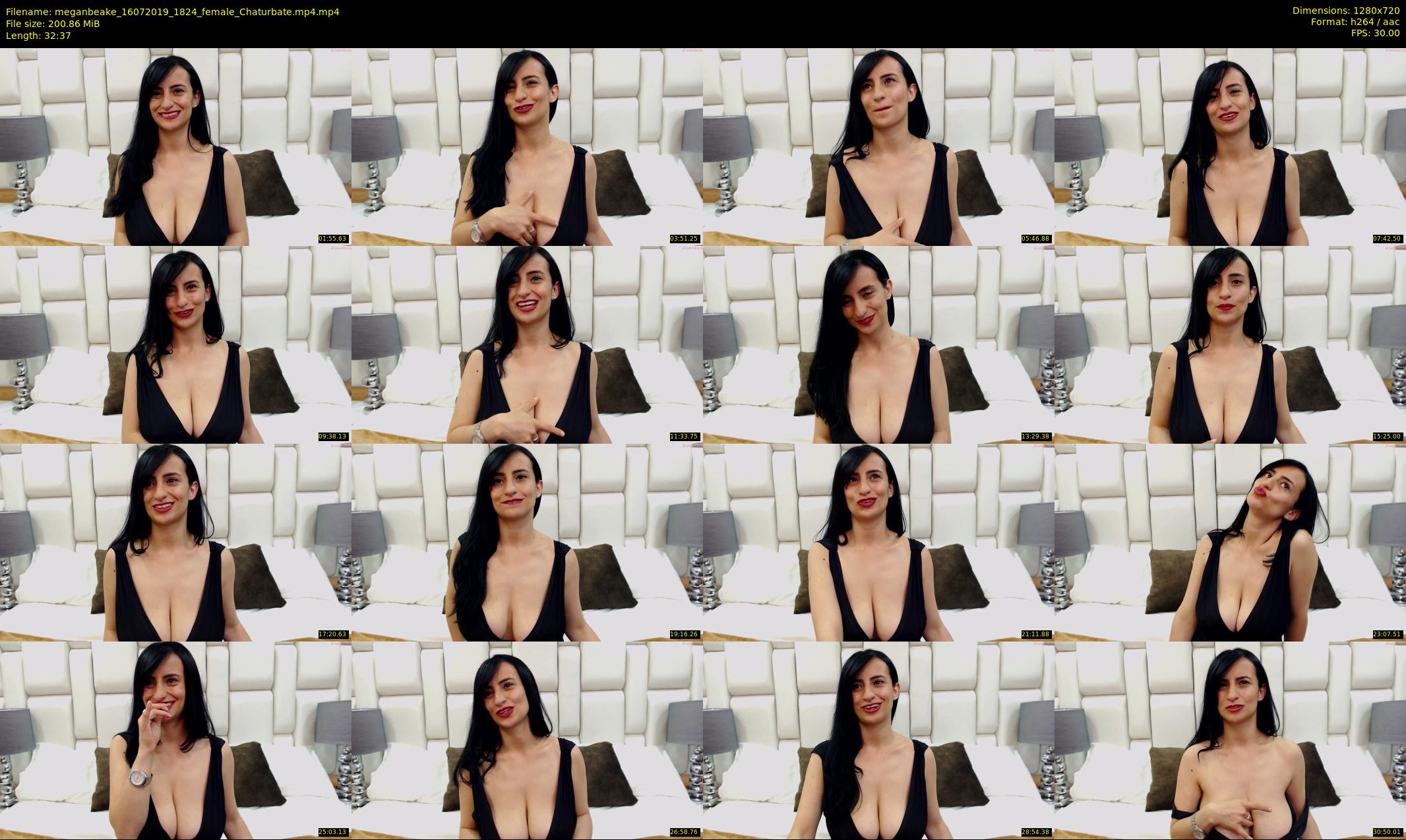 meganbeake — 33 minute Chaturbate female cam show recording, 720p, Jul 16, 2019