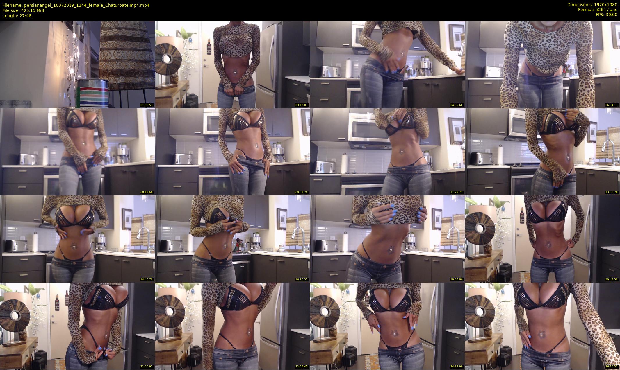 persianangel — 28 minute Chaturbate female cam show recording, 1080p, Jul 16, 2019