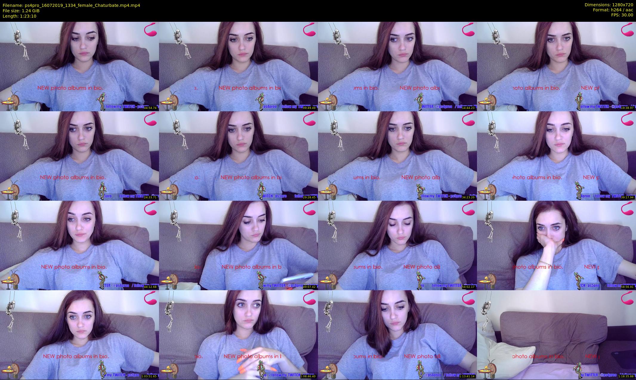 ps4pro — 84 minute Chaturbate female cam show recording, 720p, Jul 16, 2019