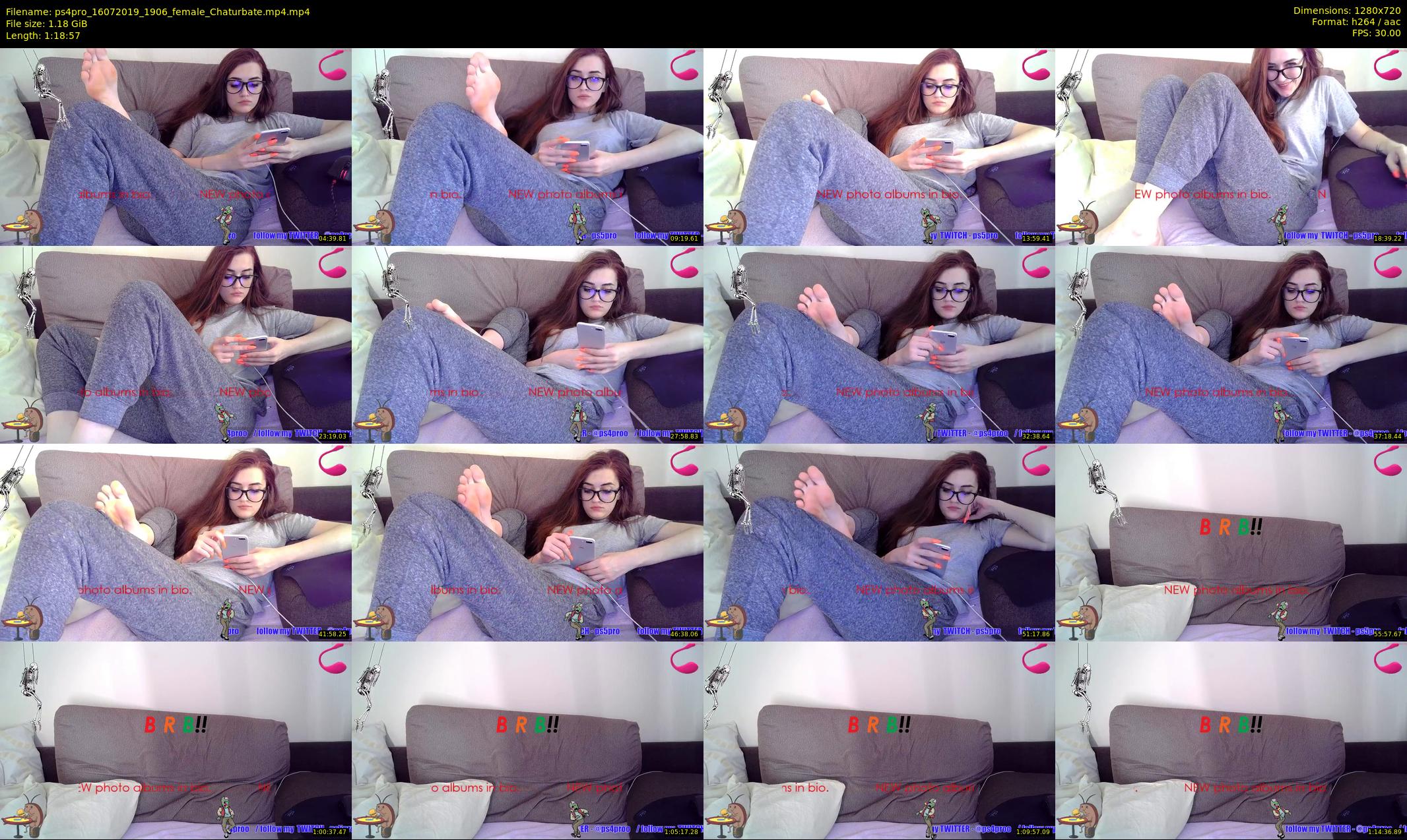ps4pro — 79 minute Chaturbate female cam show recording, 720p, Jul 16, 2019