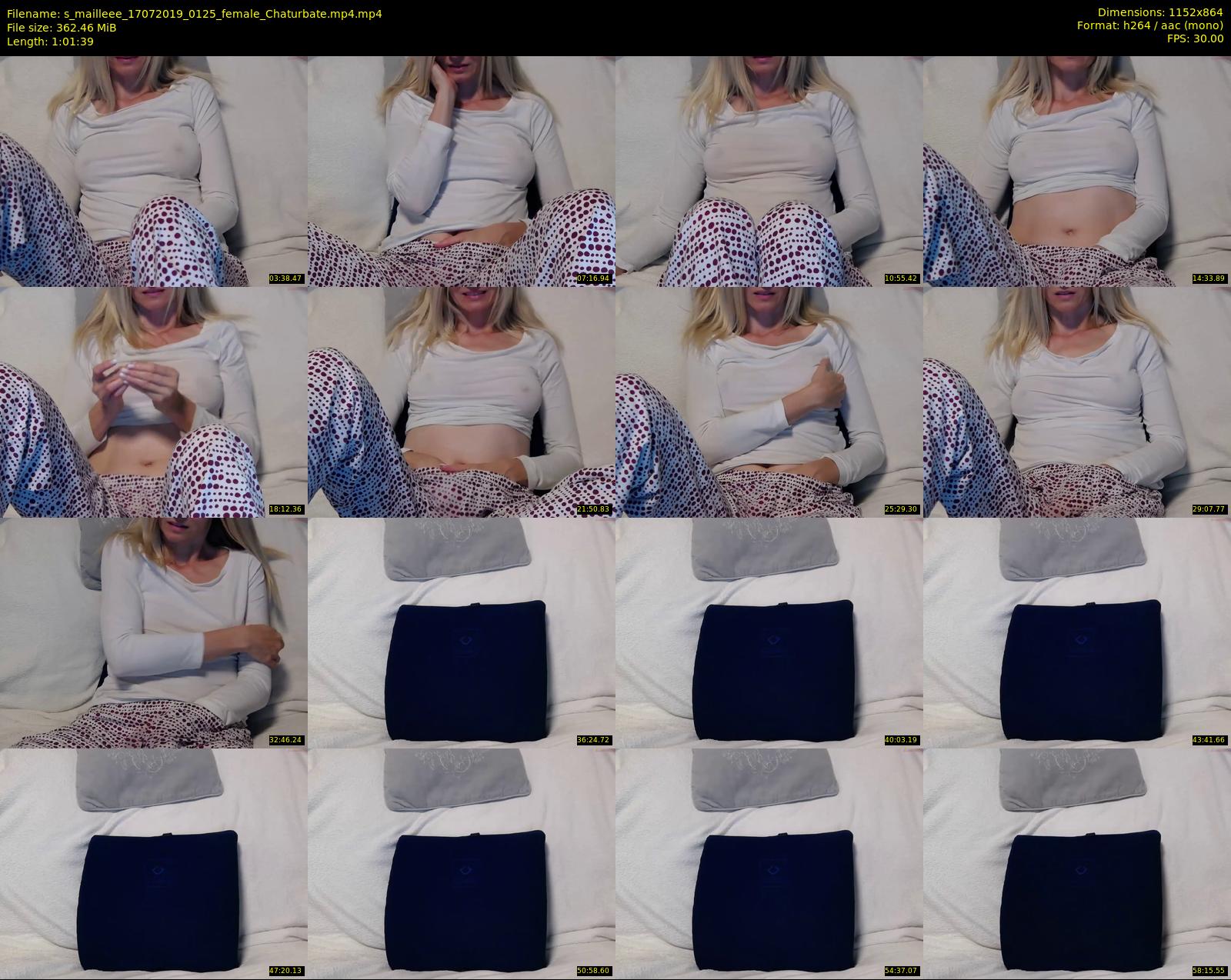 s_mailleee — 62 minute Chaturbate female cam show recording, 720p, Jul 17, 2019