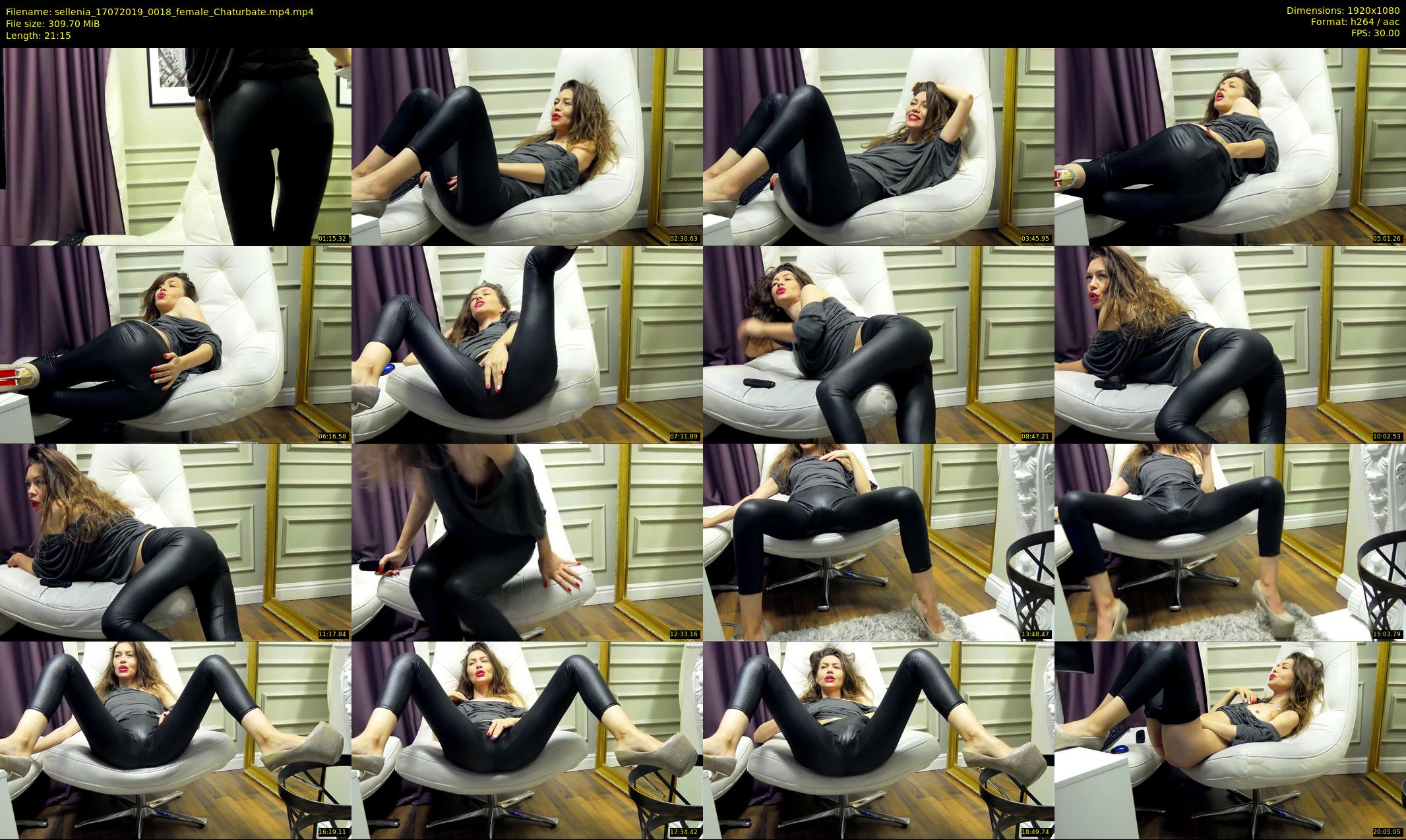 sellenia — 22 minute Chaturbate female cam show recording, 1080p, Jul 17, 2019
