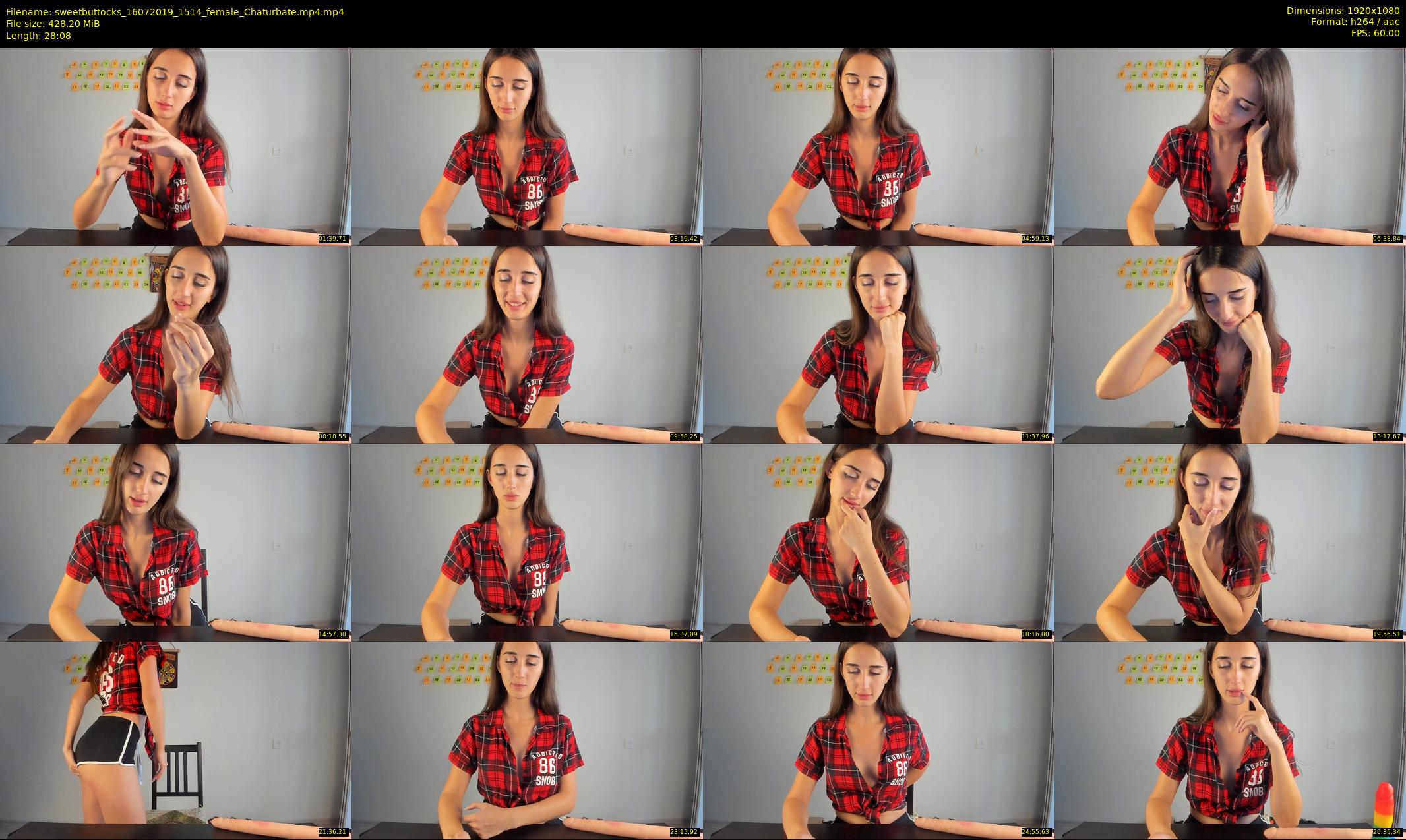 sweetbuttocks — 29 minute Chaturbate female cam show recording, 1080p, Jul 16, 2019