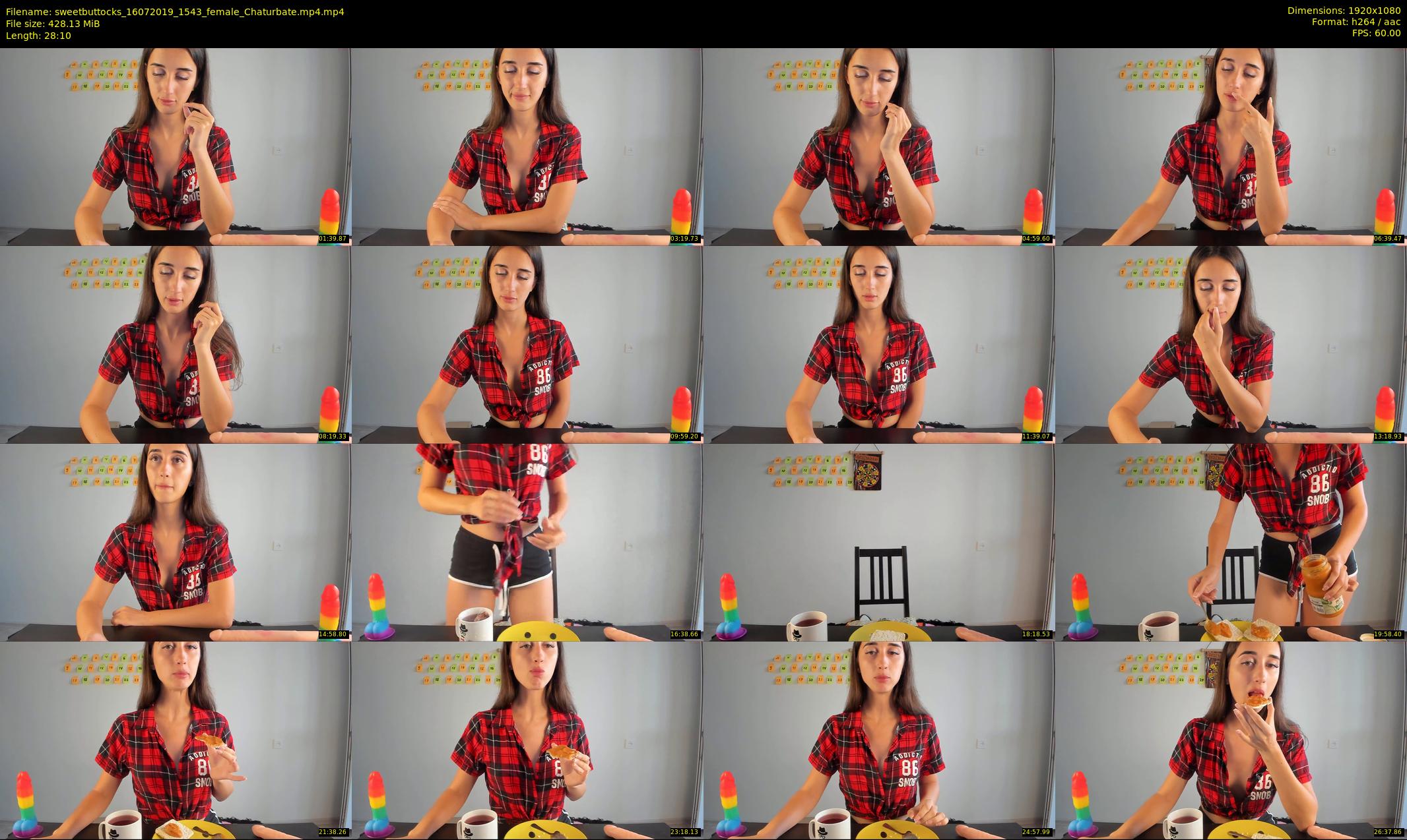 sweetbuttocks — 29 minute Chaturbate female cam show recording, 1080p, Jul 16, 2019