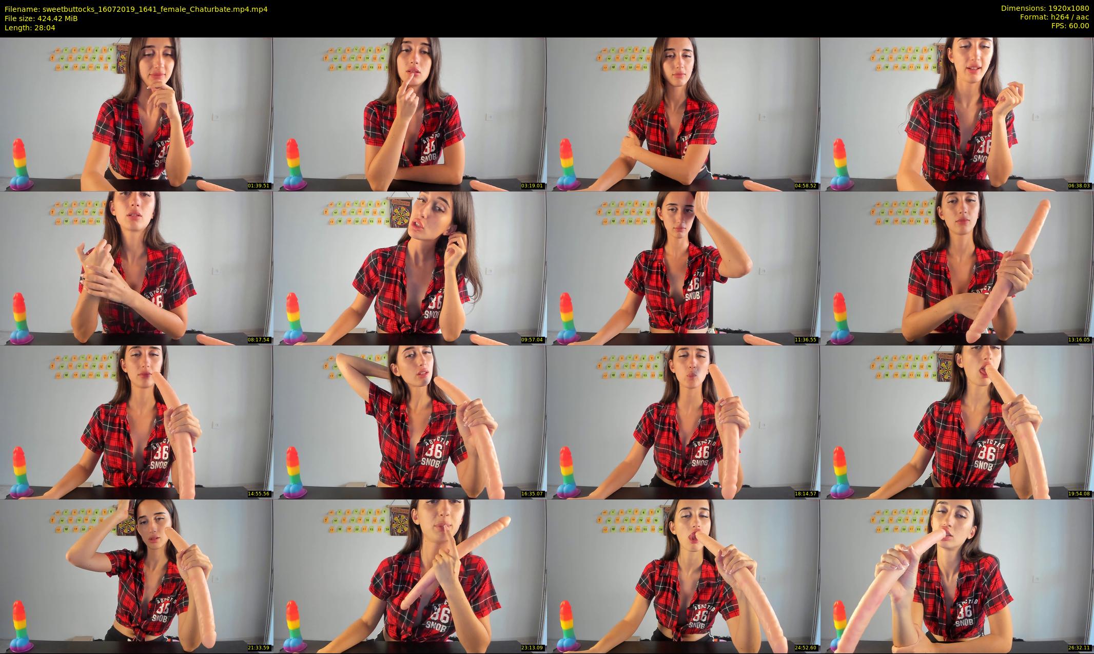 sweetbuttocks — 29 minute Chaturbate female cam show recording, 1080p, Jul 16, 2019