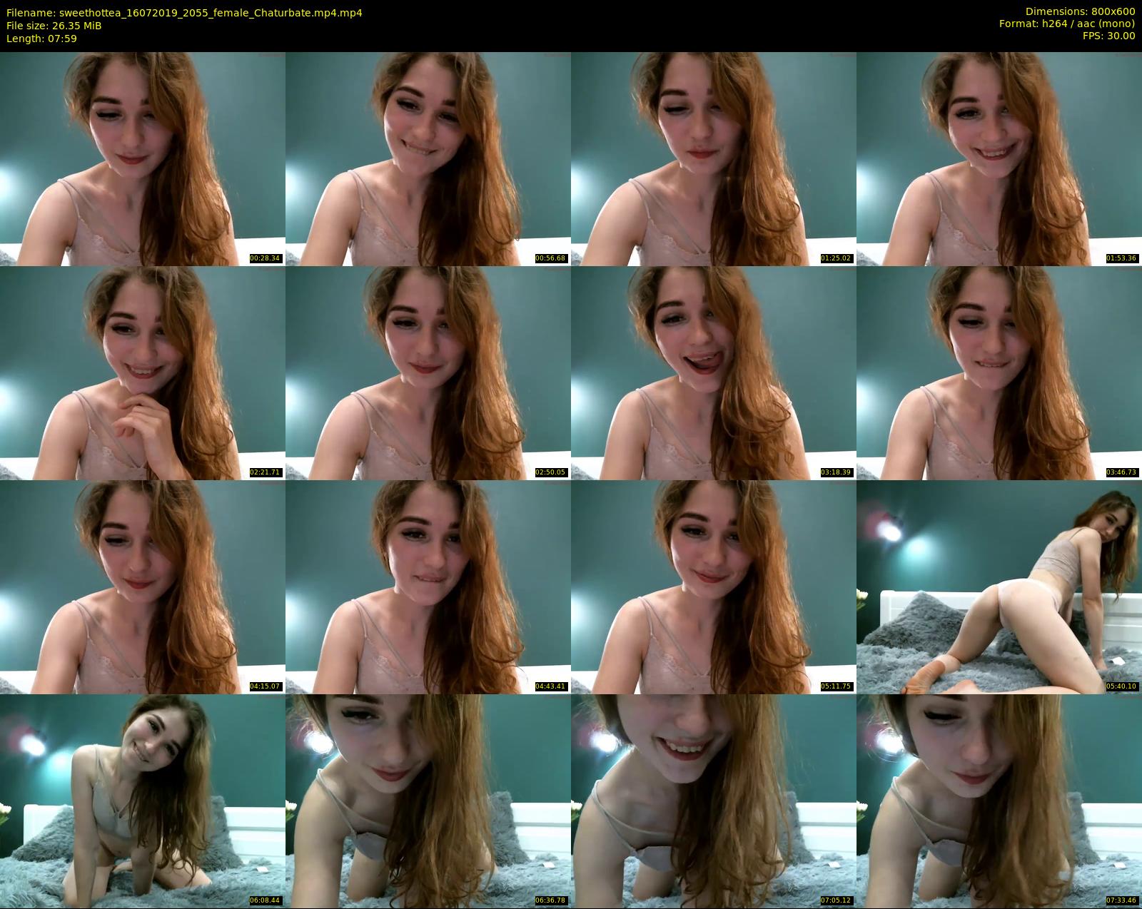 sweethottea — 8 minute Chaturbate female cam show recording, 480p, Jul 16, 2019