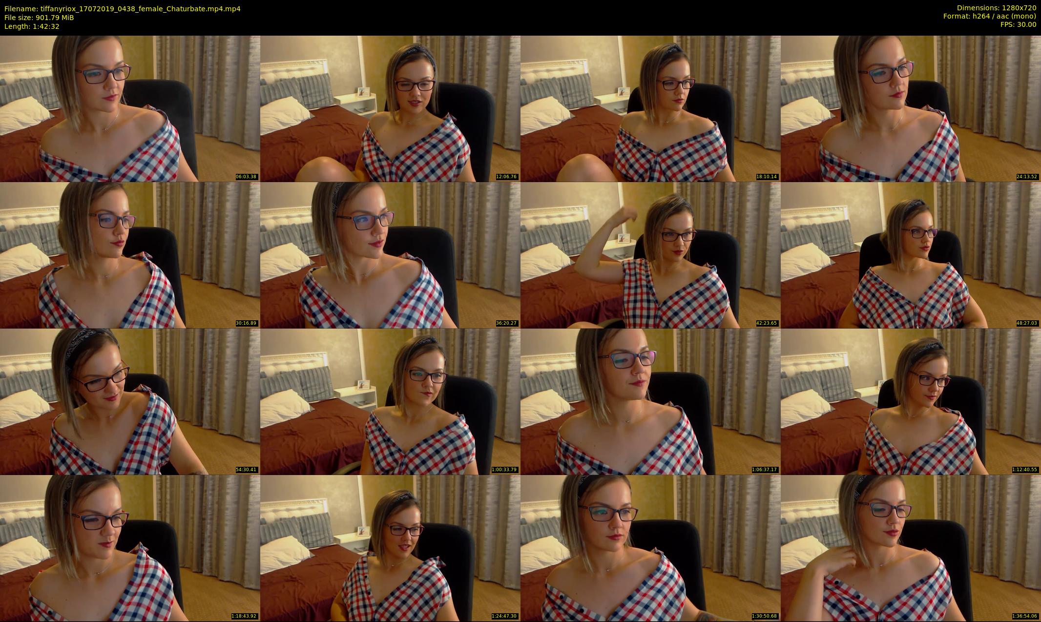tiffanyriox — 103 minute Chaturbate female cam show recording, 720p, Jul 17, 2019