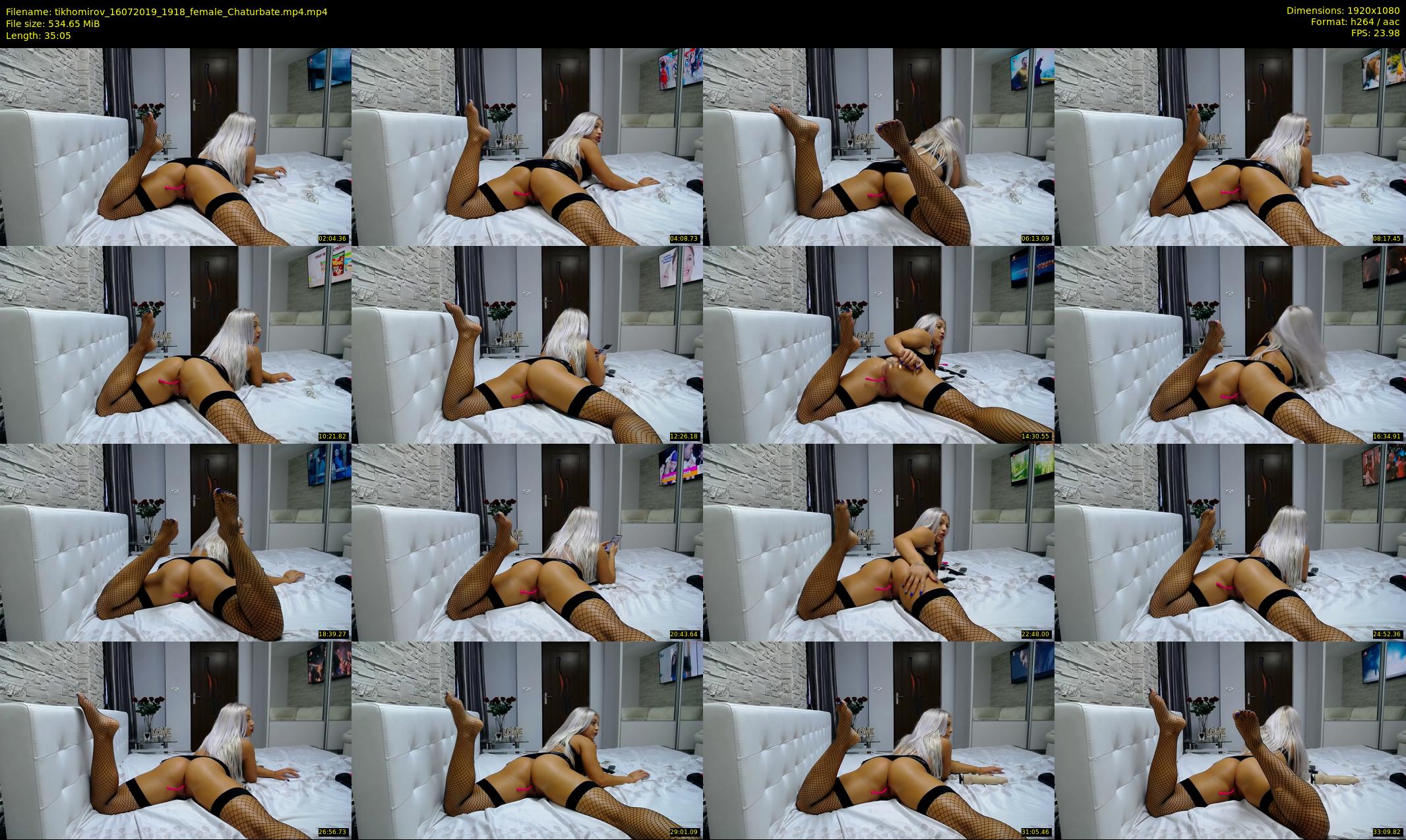 tikhomirov — 36 minute Chaturbate female cam show recording, 1080p, Jul 16, 2019