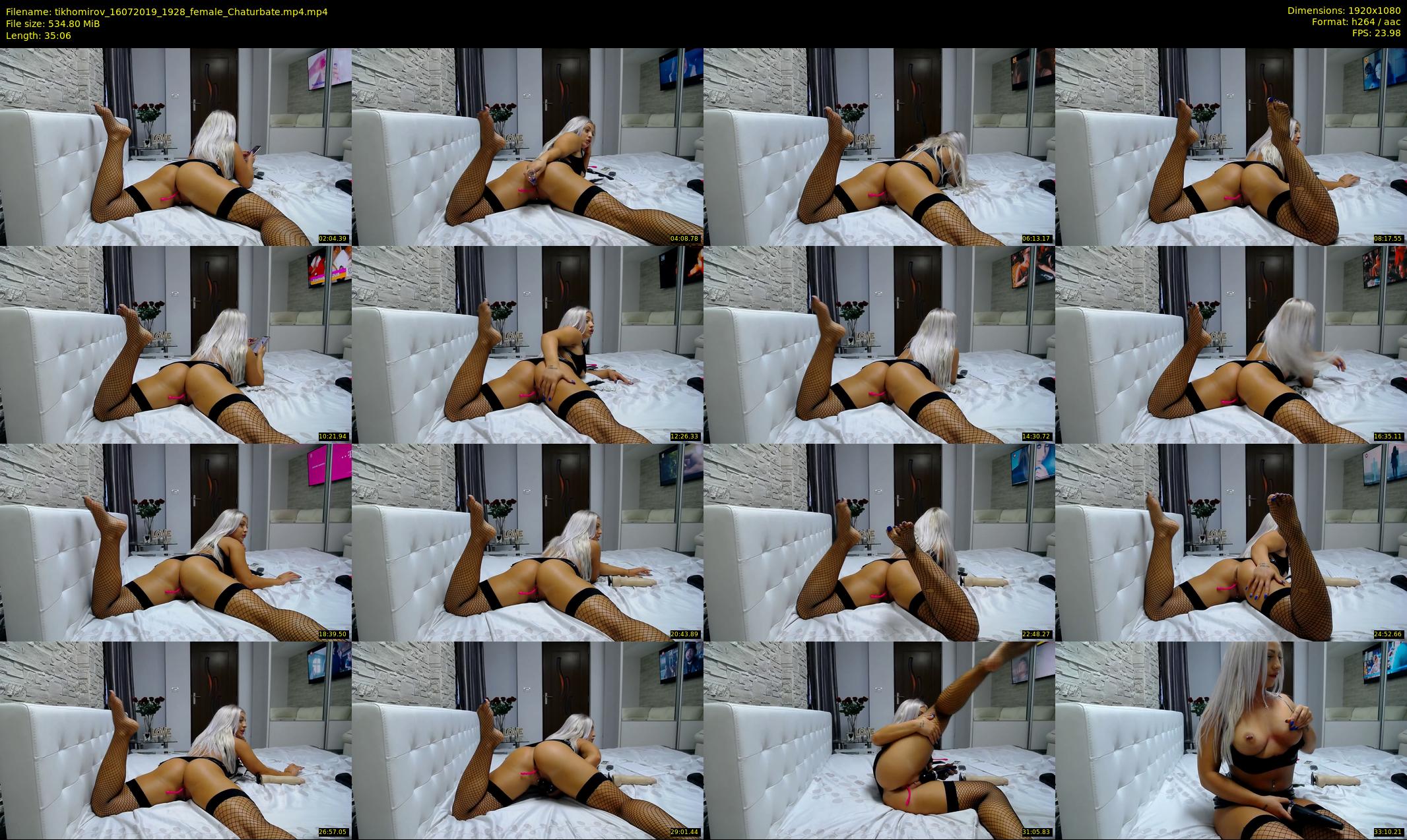 tikhomirov — 36 minute Chaturbate female cam show recording, 1080p, Jul 16, 2019