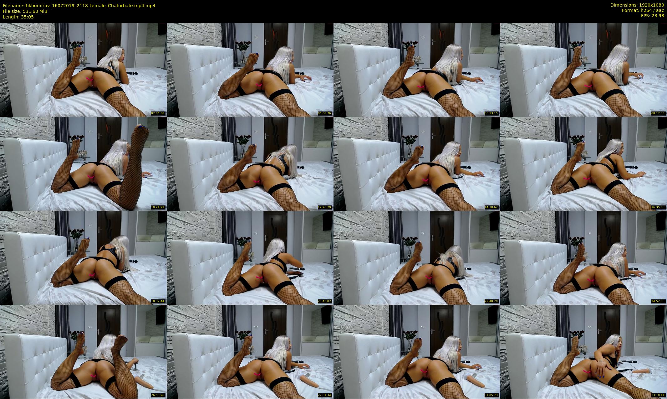 tikhomirov — 36 minute Chaturbate female cam show recording, 1080p, Jul 16, 2019