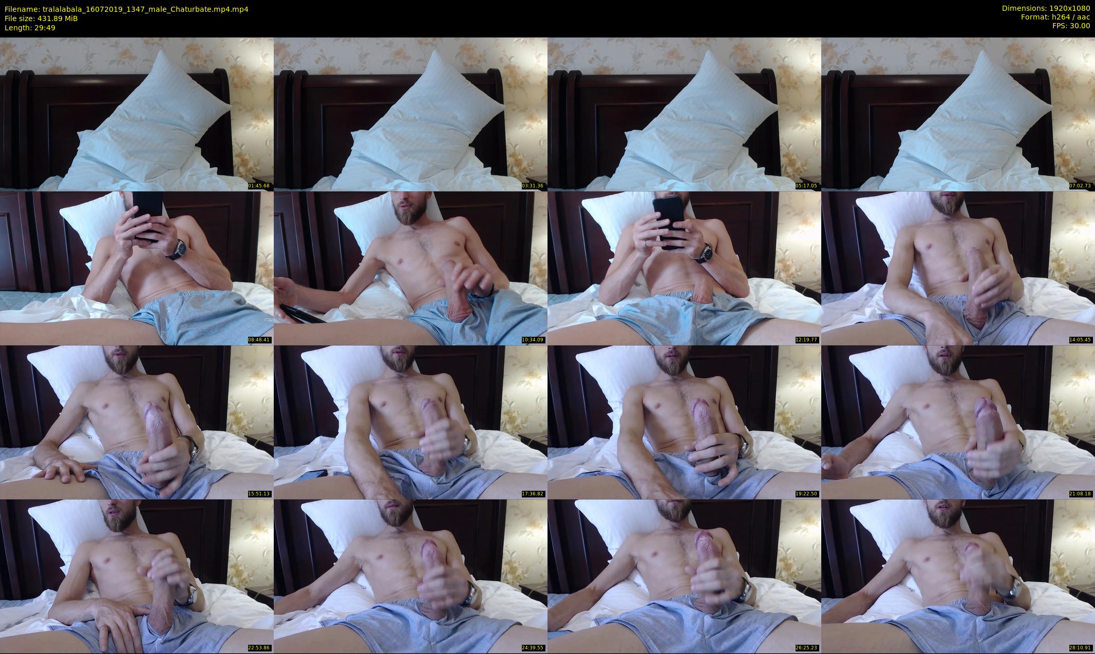 tralalabala — 30 minute Chaturbate male cam show recording, 1080p, Jul 16, 2019