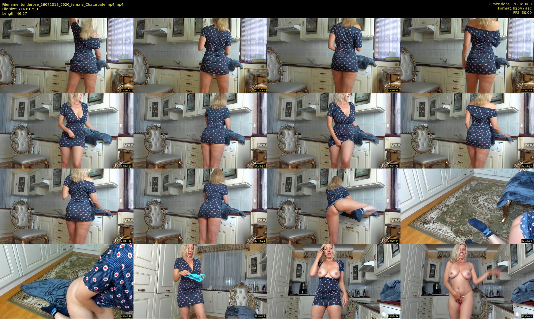 tunderose — 47 minute Chaturbate female cam show recording, 1080p, Jul 16, 2019