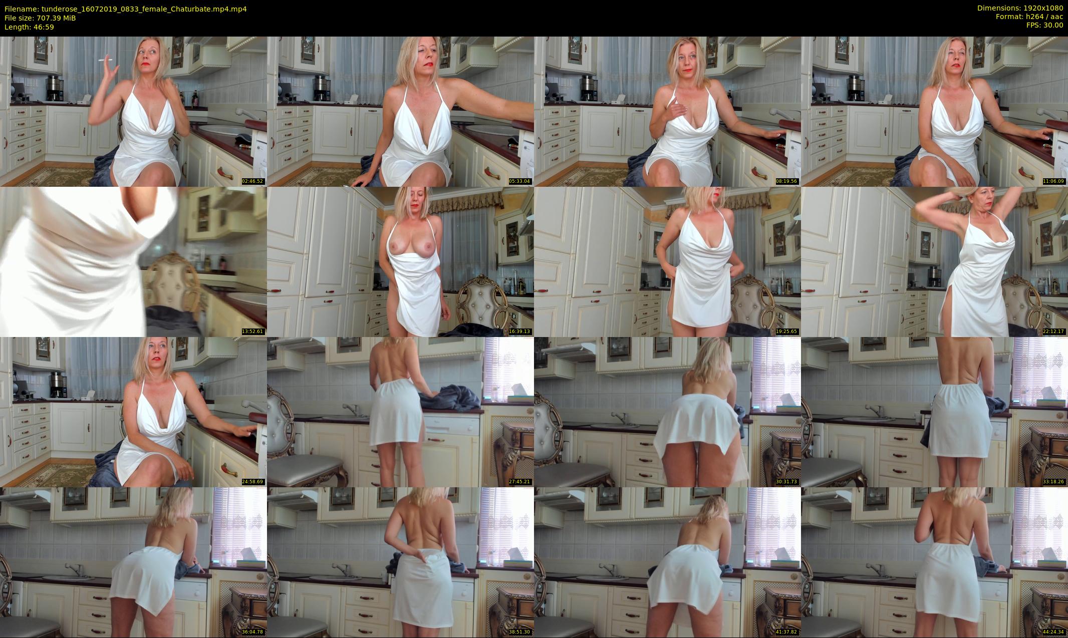 tunderose — 47 minute Chaturbate female cam show recording, 1080p, Jul 16, 2019