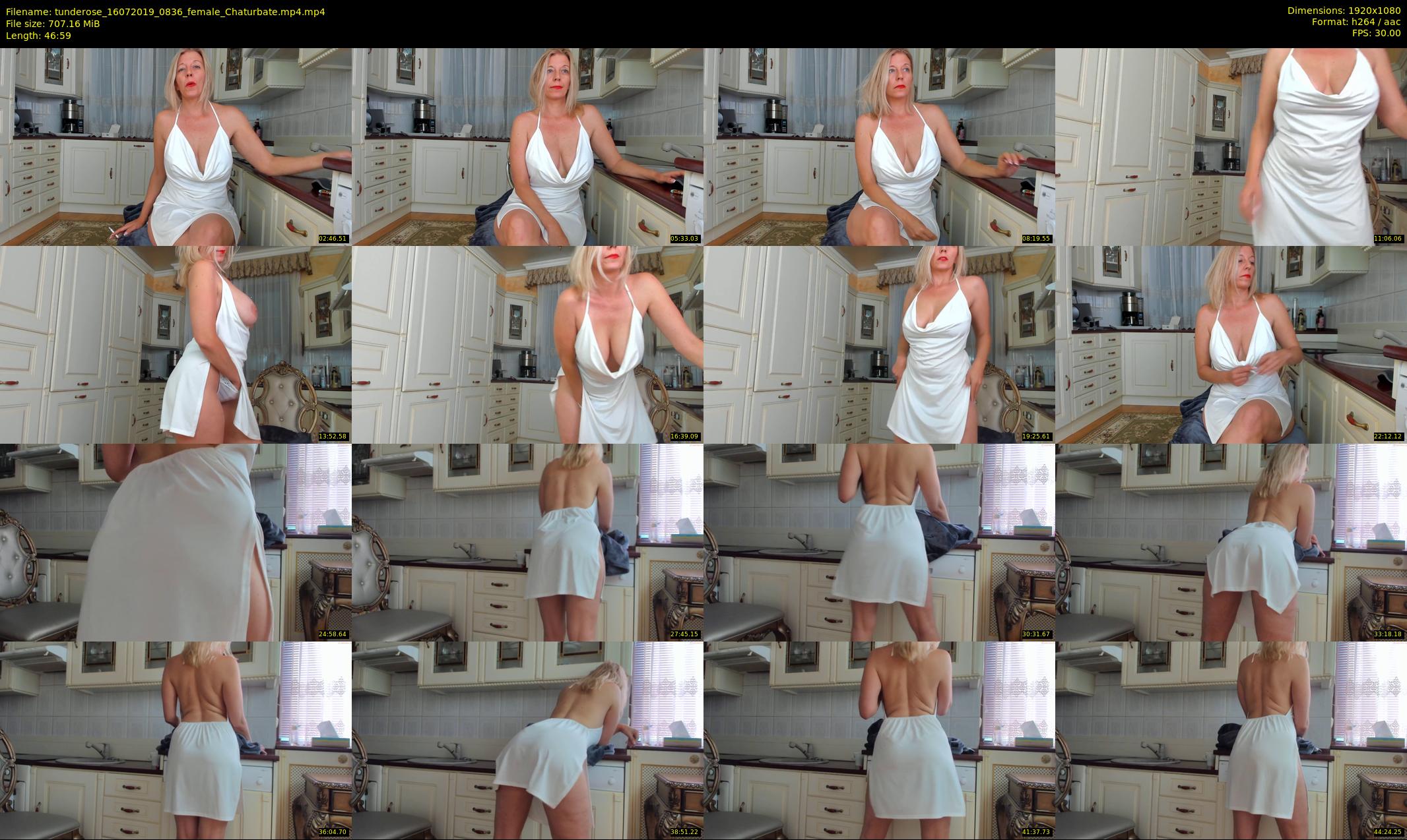 tunderose — 47 minute Chaturbate female cam show recording, 1080p, Jul 16, 2019