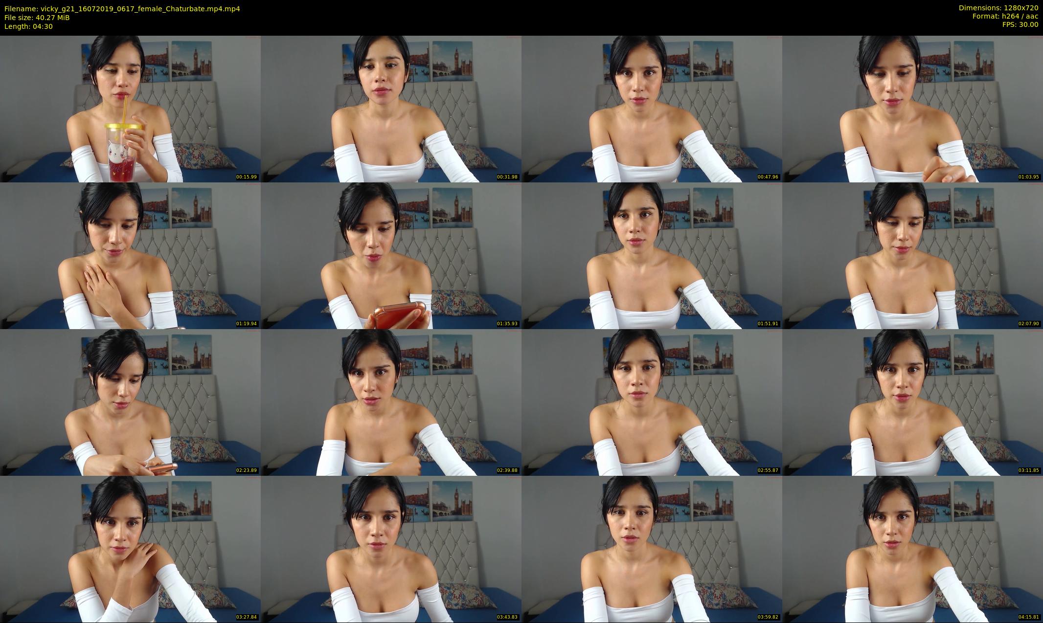 vicky_g21 — 5 minute Chaturbate female cam show recording, 720p, Jul 16, 2019