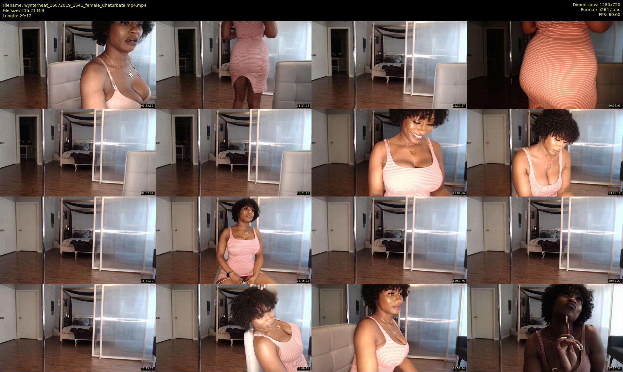 wynterheat — 30 minute Chaturbate female cam show recording, 720p, Jul 16, 2019