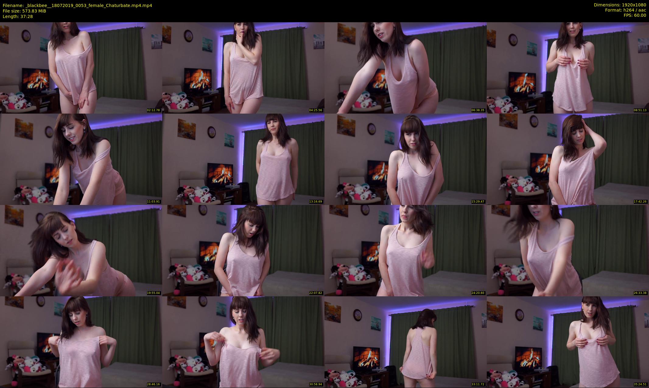 _blackbee_ — 38 minute Chaturbate female cam show recording, 1080p, Jul 18, 2019