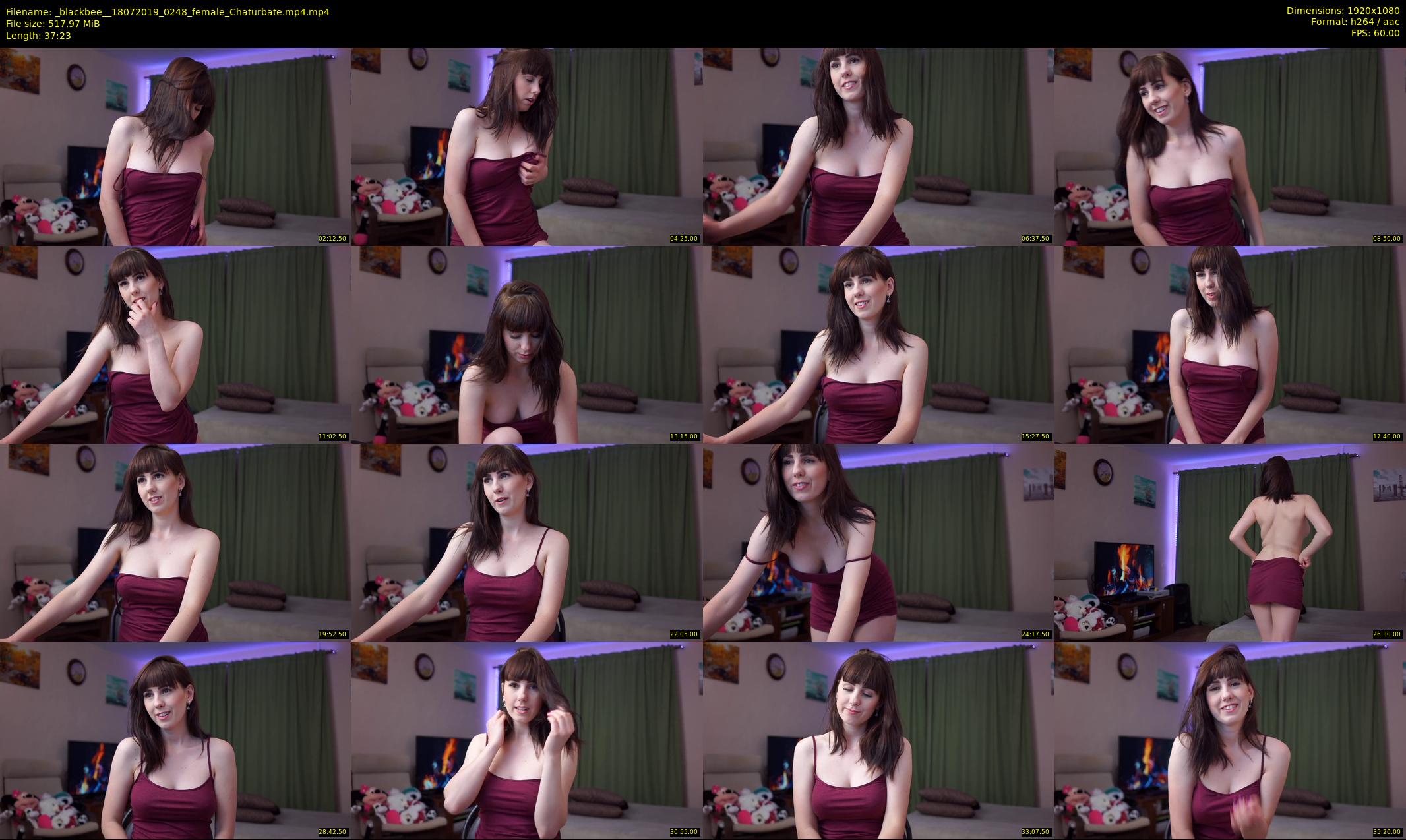 _blackbee_ — 38 minute Chaturbate female cam show recording, 1080p, Jul 18, 2019