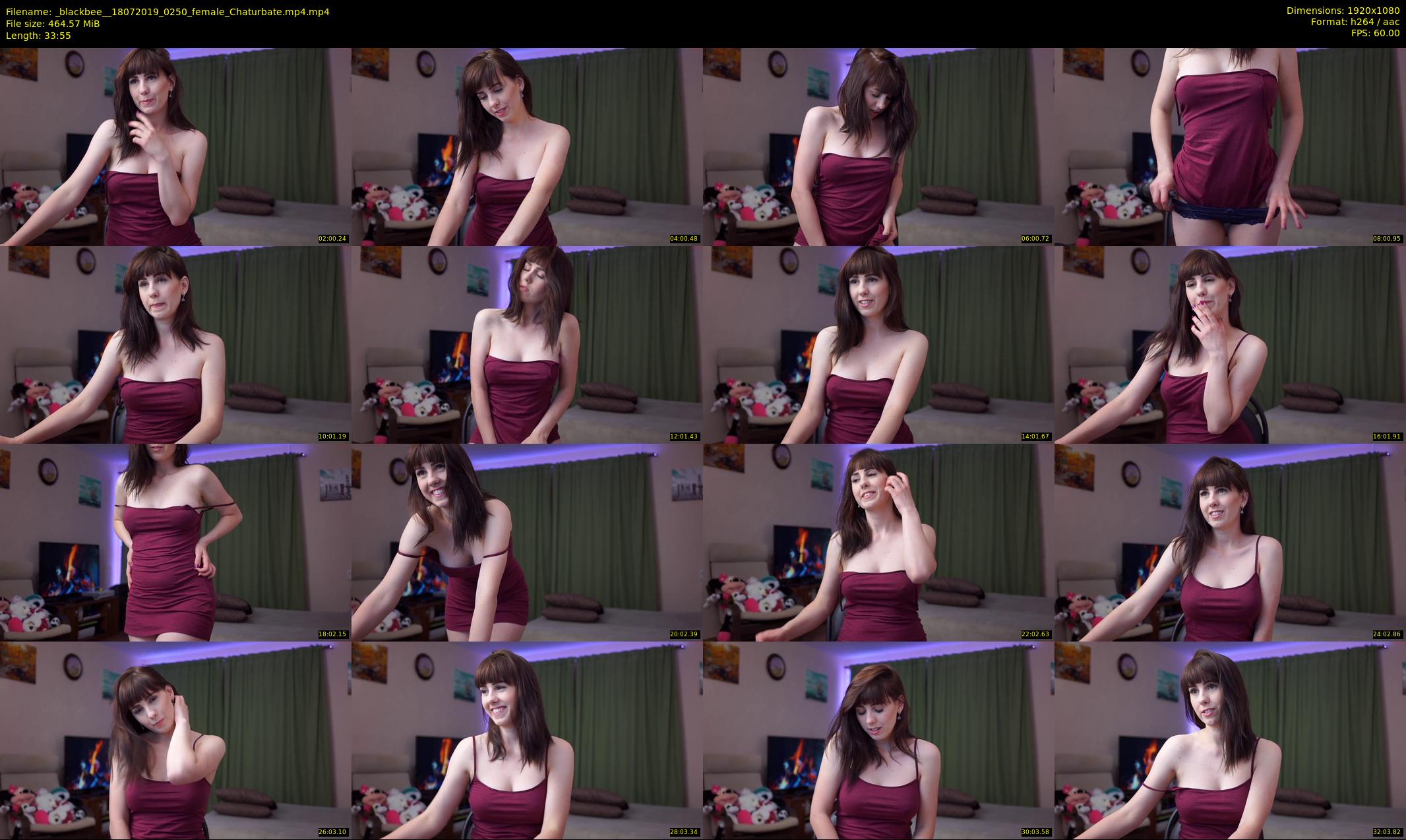_blackbee_ — 34 minute Chaturbate female cam show recording, 1080p, Jul 18, 2019