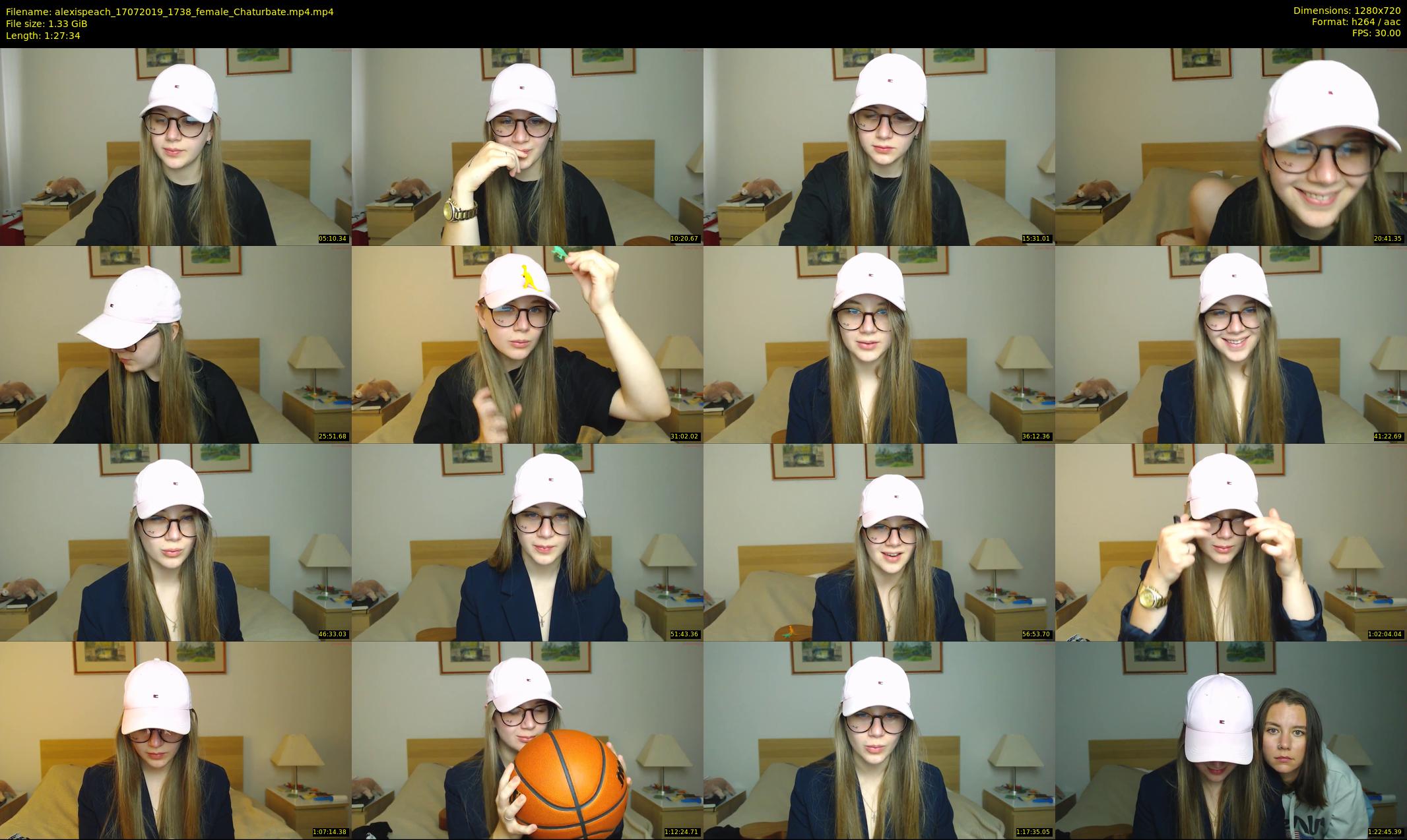 alexispeach — 88 minute Chaturbate female cam show recording, 720p, Jul 17, 2019