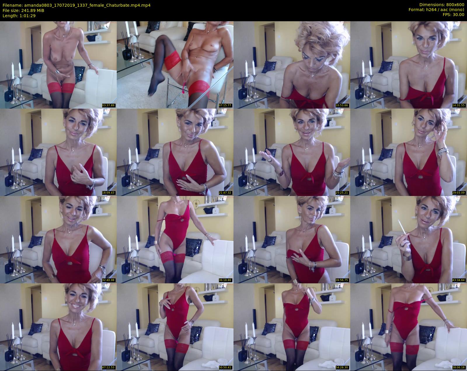 amanda0803 — 62 minute Chaturbate female cam show recording, 480p, Jul 17, 2019