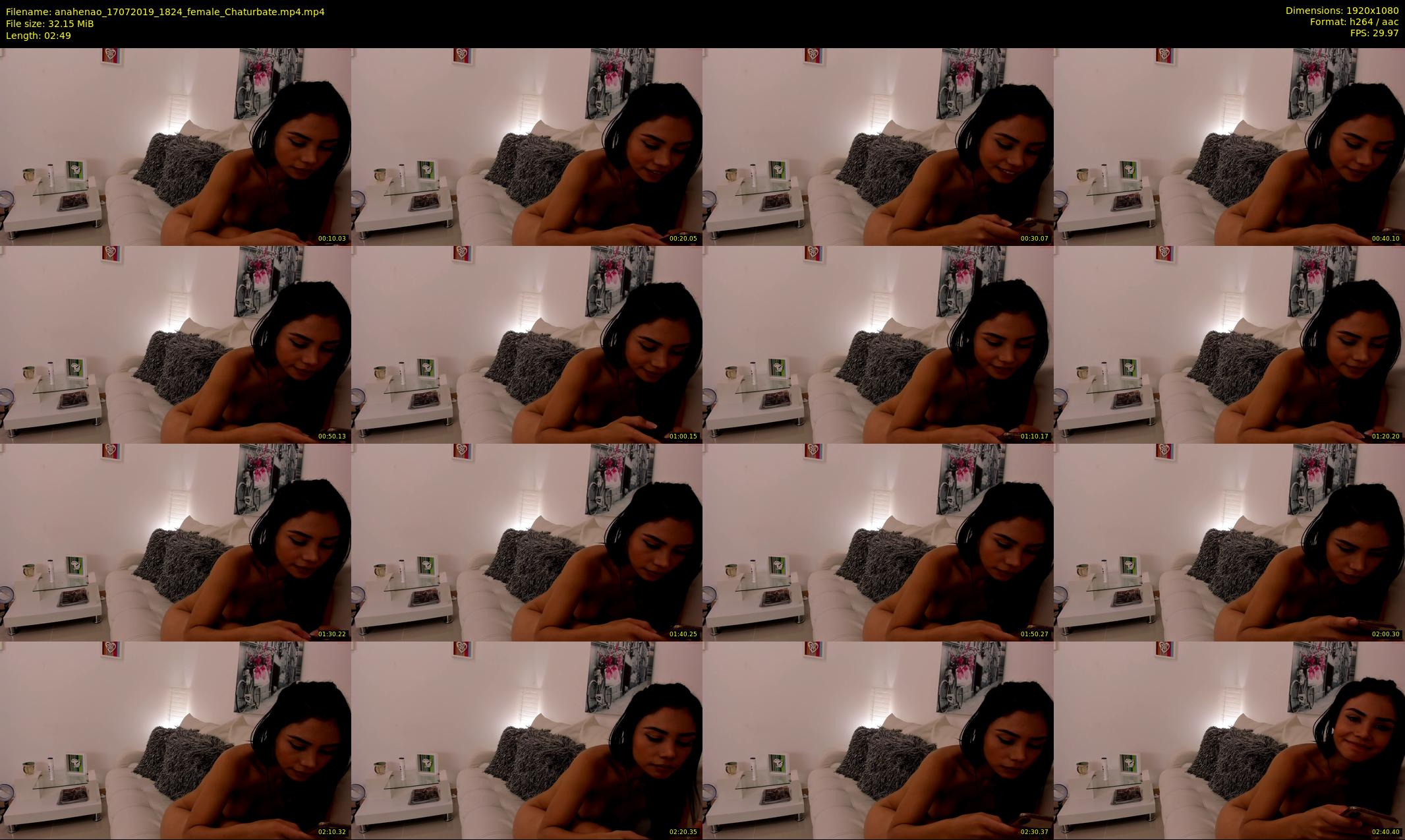 anahenao — 3 minute Chaturbate female cam show recording, 1080p, Jul 17, 2019