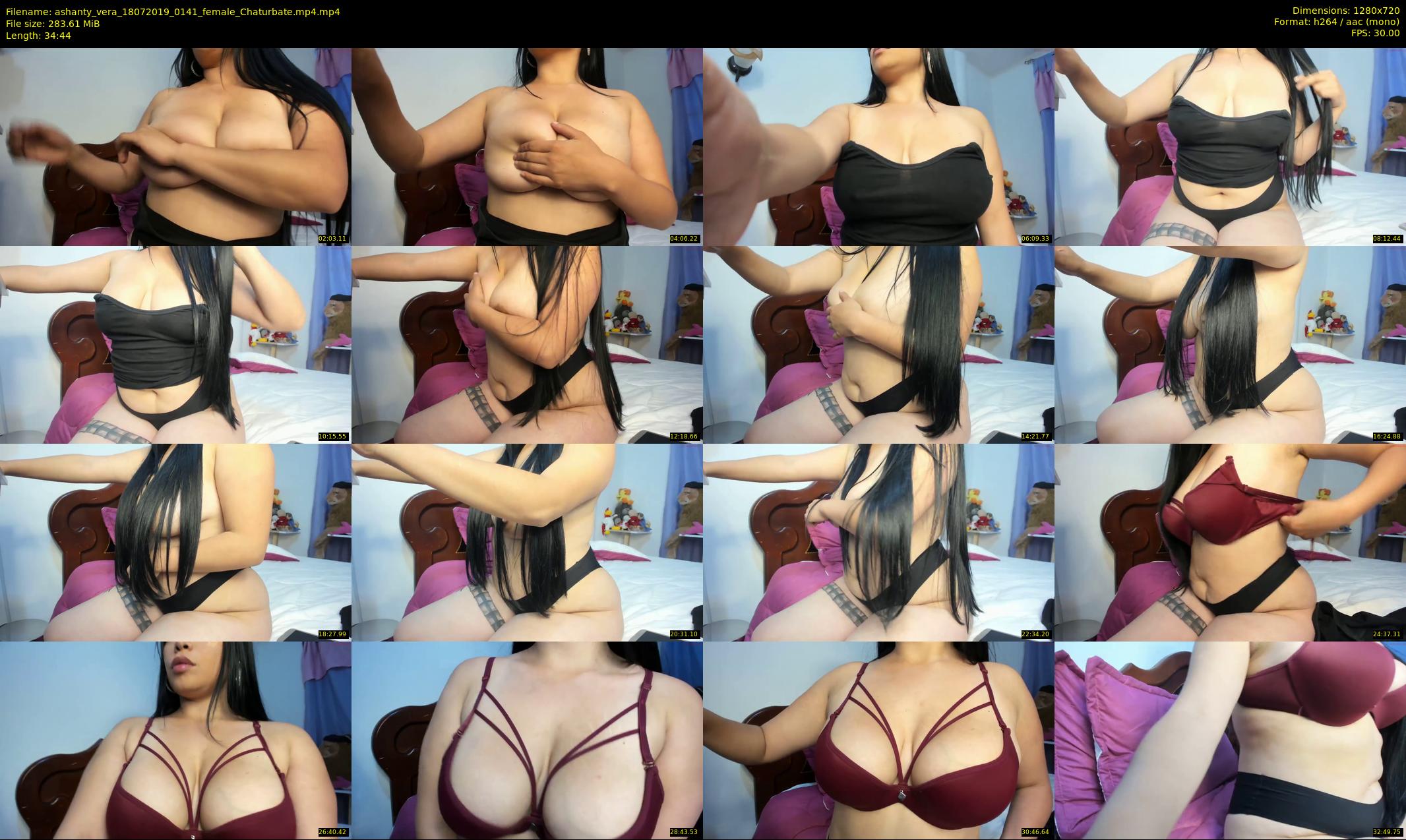 ashanty_vera — 35 minute Chaturbate couple cam show recording, 720p, Jul 18, 2019