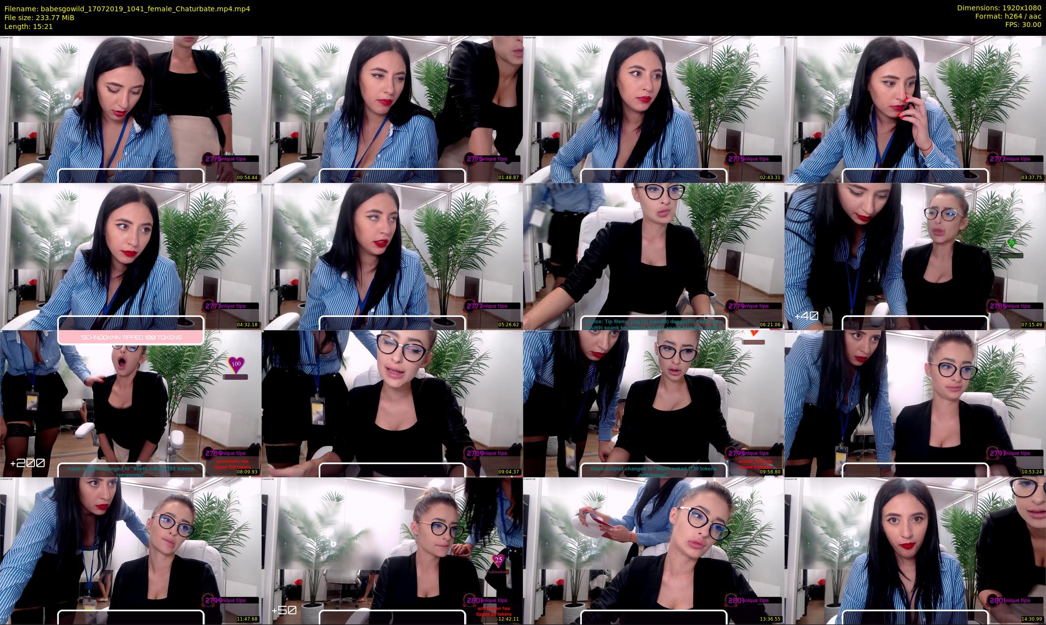 babesgowild — 16 minute Chaturbate couple cam show recording, 1080p, Jul 17, 2019
