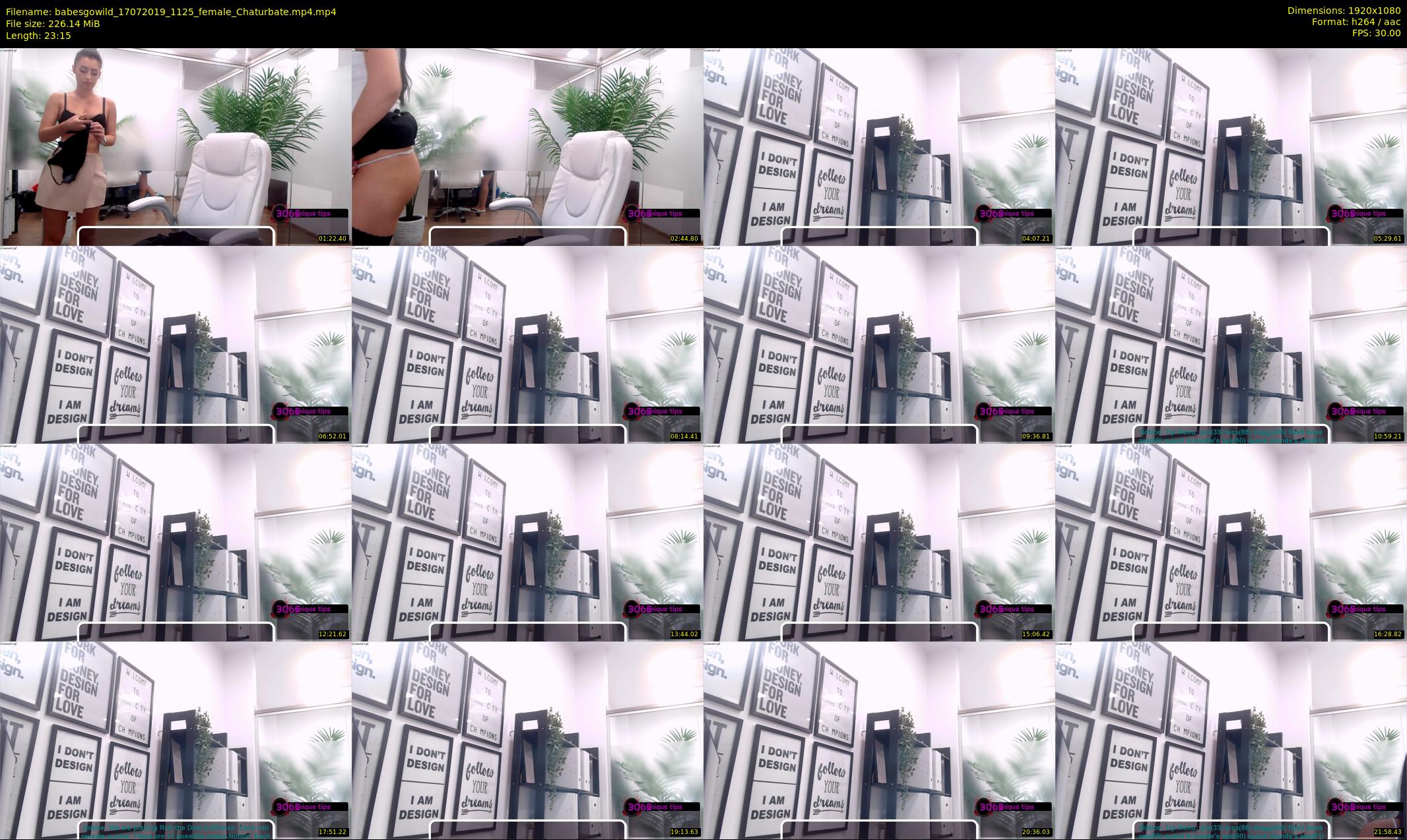 babesgowild — 24 minute Chaturbate couple cam show recording, 1080p, Jul 17, 2019