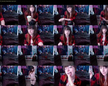 blueasfuck — 56 minute Chaturbate female cam show recording, 1080p, Jul 17, 2019